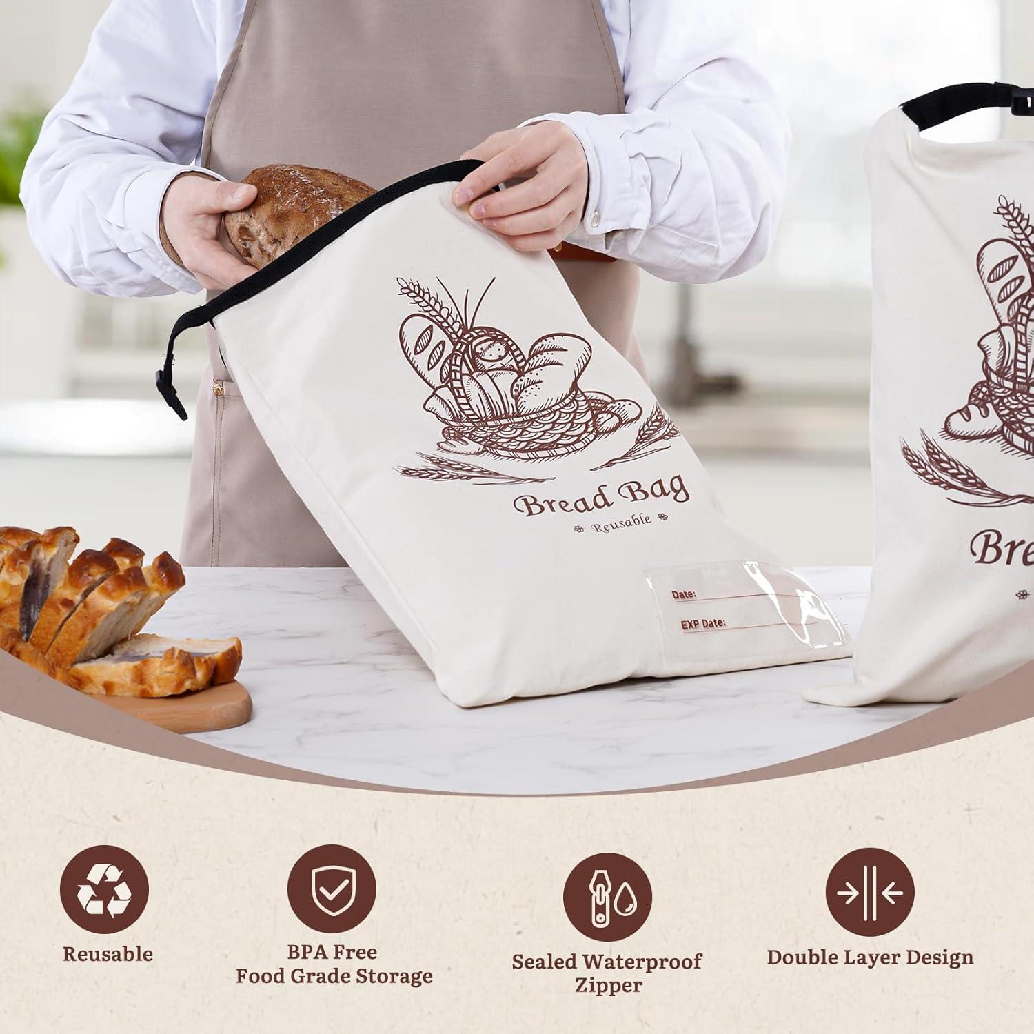 Bolsas de Pan de Cera de Abeja Puricon 2 Unidades 31.5x42 cm