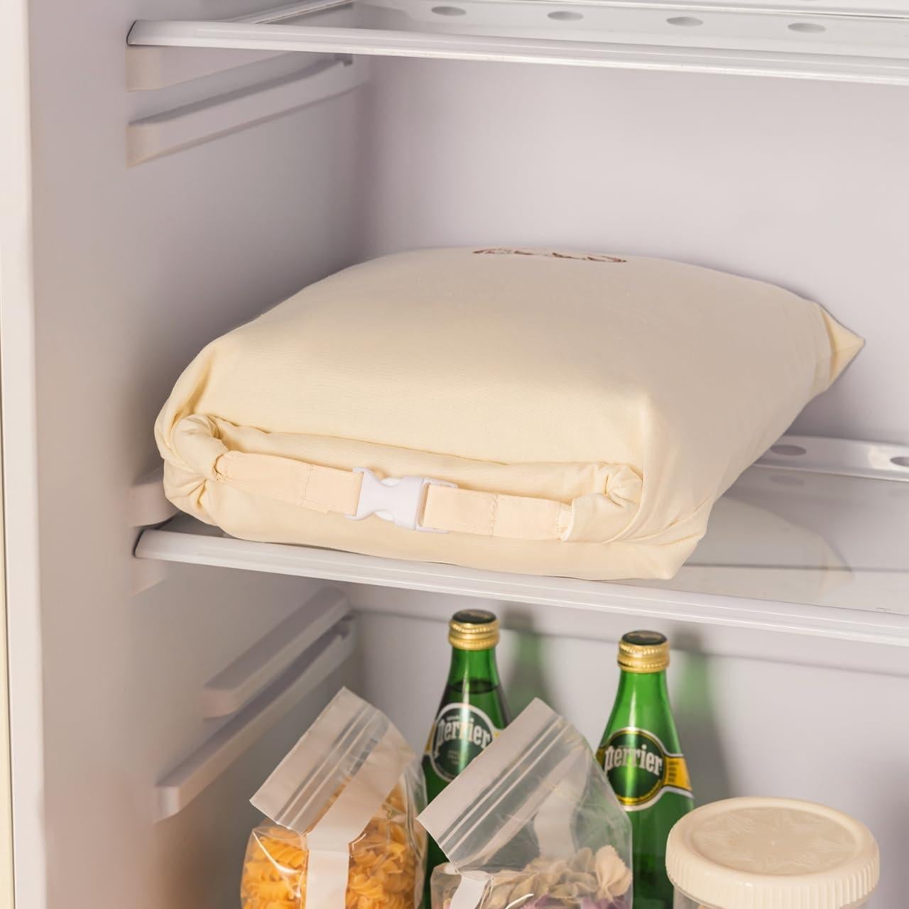 Paquete de 2 Bolsas de Pan Reutilizables ZYPB 43x33 cm Ecológicas