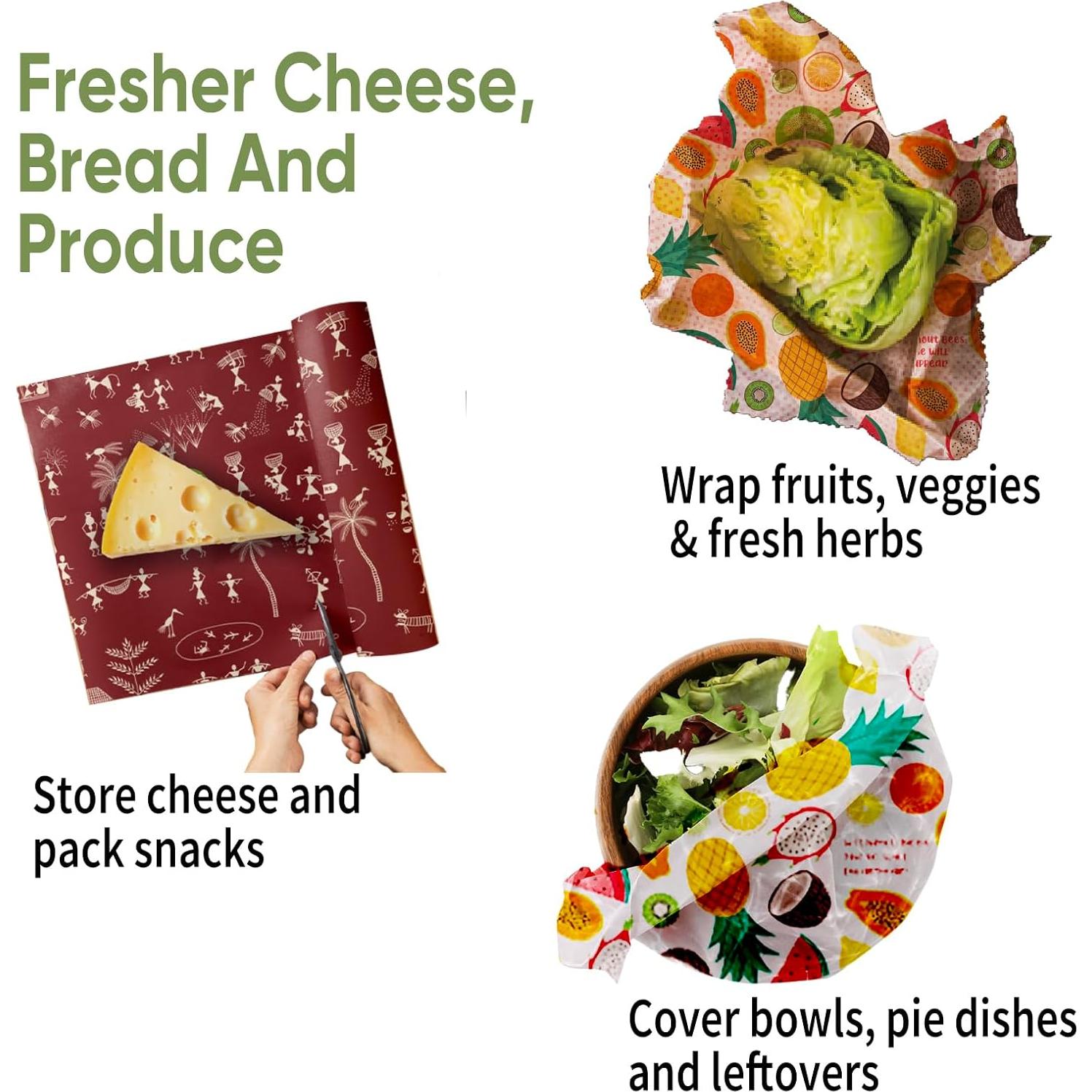 Envoltura de Cera de Abeja Bajo El Árbol de Mango 1m Ecológica