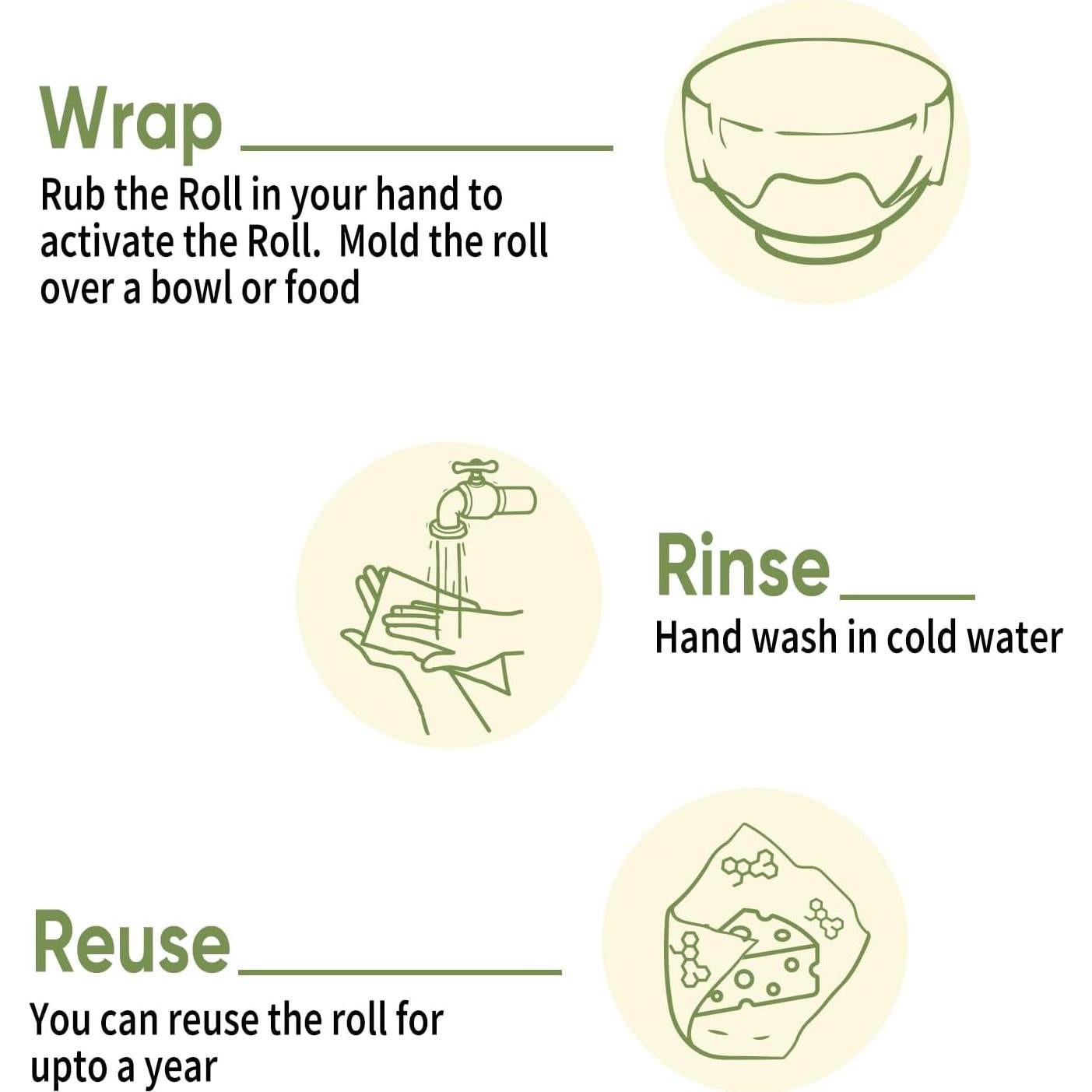 Envoltura de Cera de Abeja Bajo El Árbol de Mango 1m Ecológica