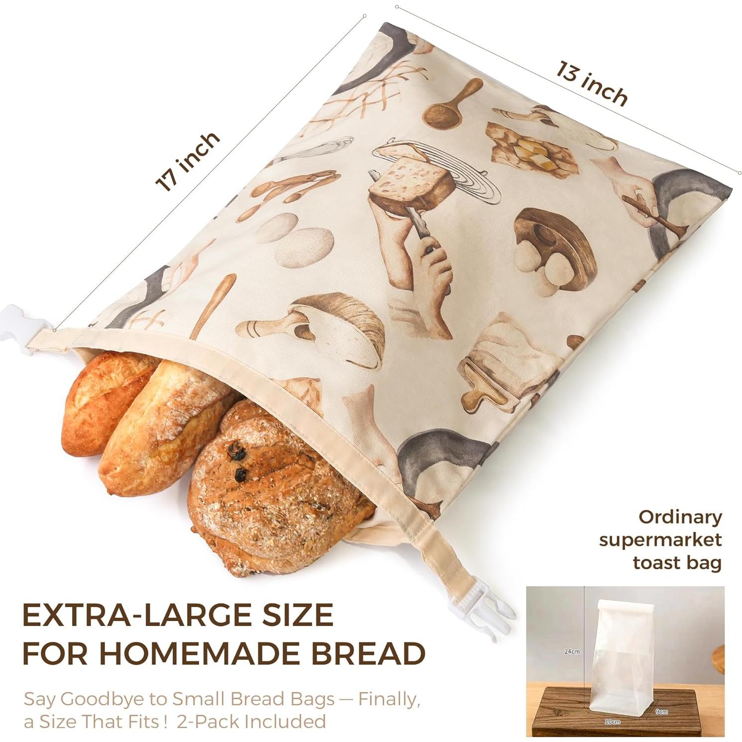 Bolsas de Cera de Abeja Akeeko XL 33x43cm - 2 Unidades