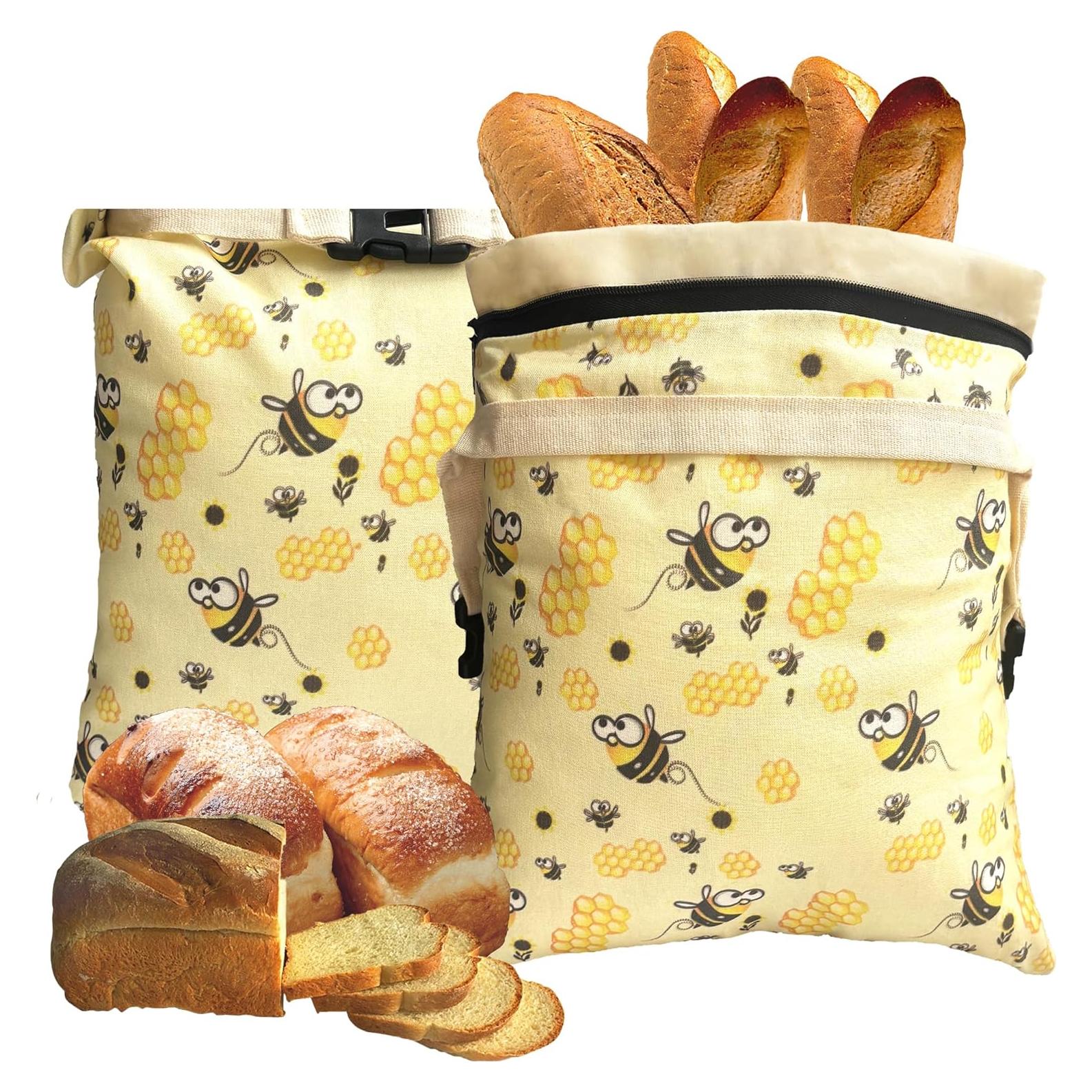Bolsas de Pan de Cera de Abeja LQOKTW XL 33x43 cm - 2 Unidades