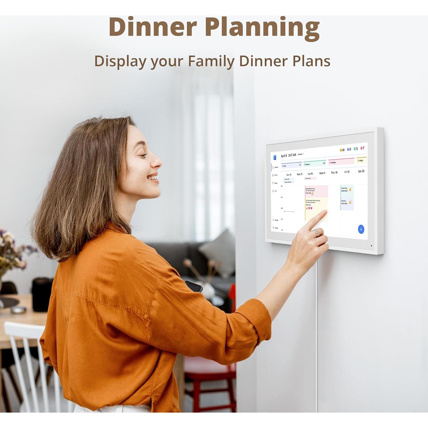 Calendario Digital 15.6" Dragon Touch - Pantalla Táctil FHD