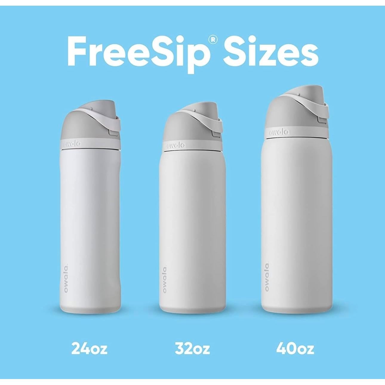 Botella de Agua Aislada Owala FreeSip 40 oz Acero Inoxidable Boneyard