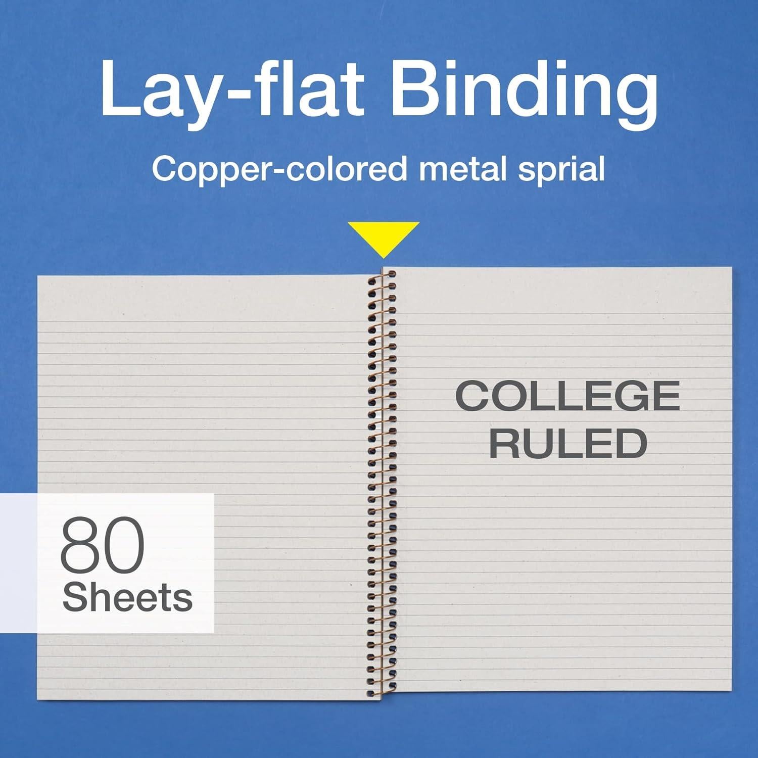 Cuadernos Espirales Oxford Kraft 100% Reciclados 80 Hojas