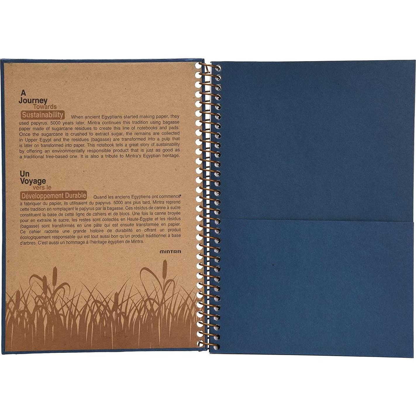 Cuadernos 100% Reciclados Mintra Junior 3pk 16.5x24.1cm