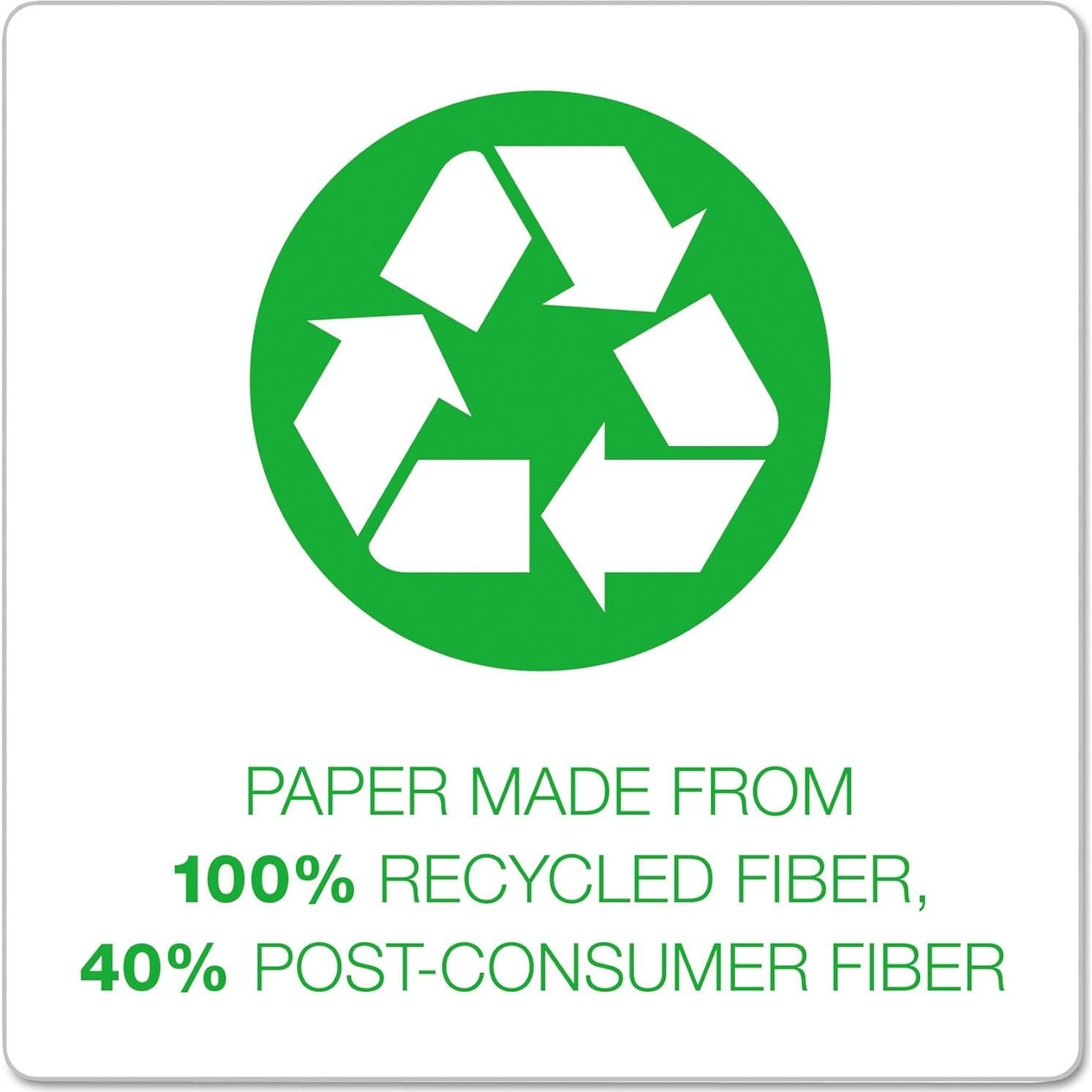 Cuaderno TOPS Second Nature Reciclado 80 Hojas Verde 12.7x20.3cm