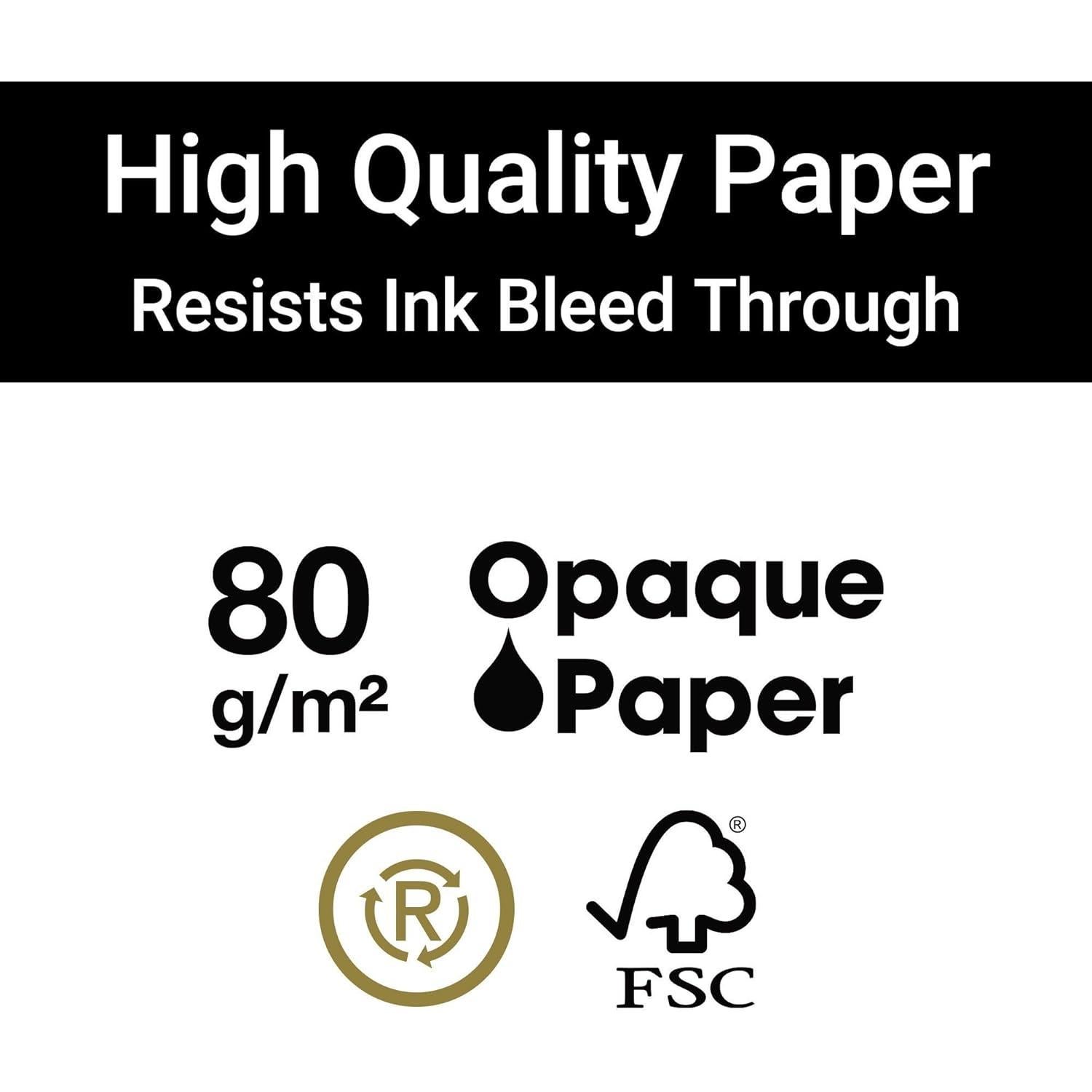 Cuaderno 4 Materias Miquel Rius 28x21.6 cm Reciclado