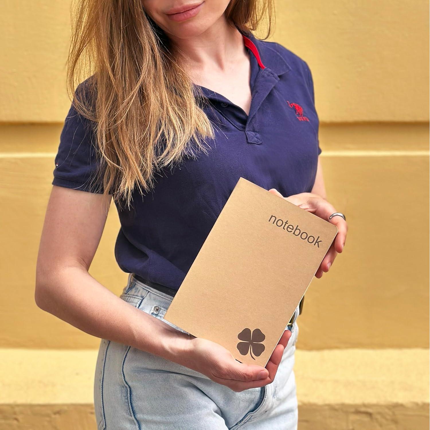 Set de 2 Cuadernos A5 le vent Tapa Dura 200 Páginas 100% Reciclado