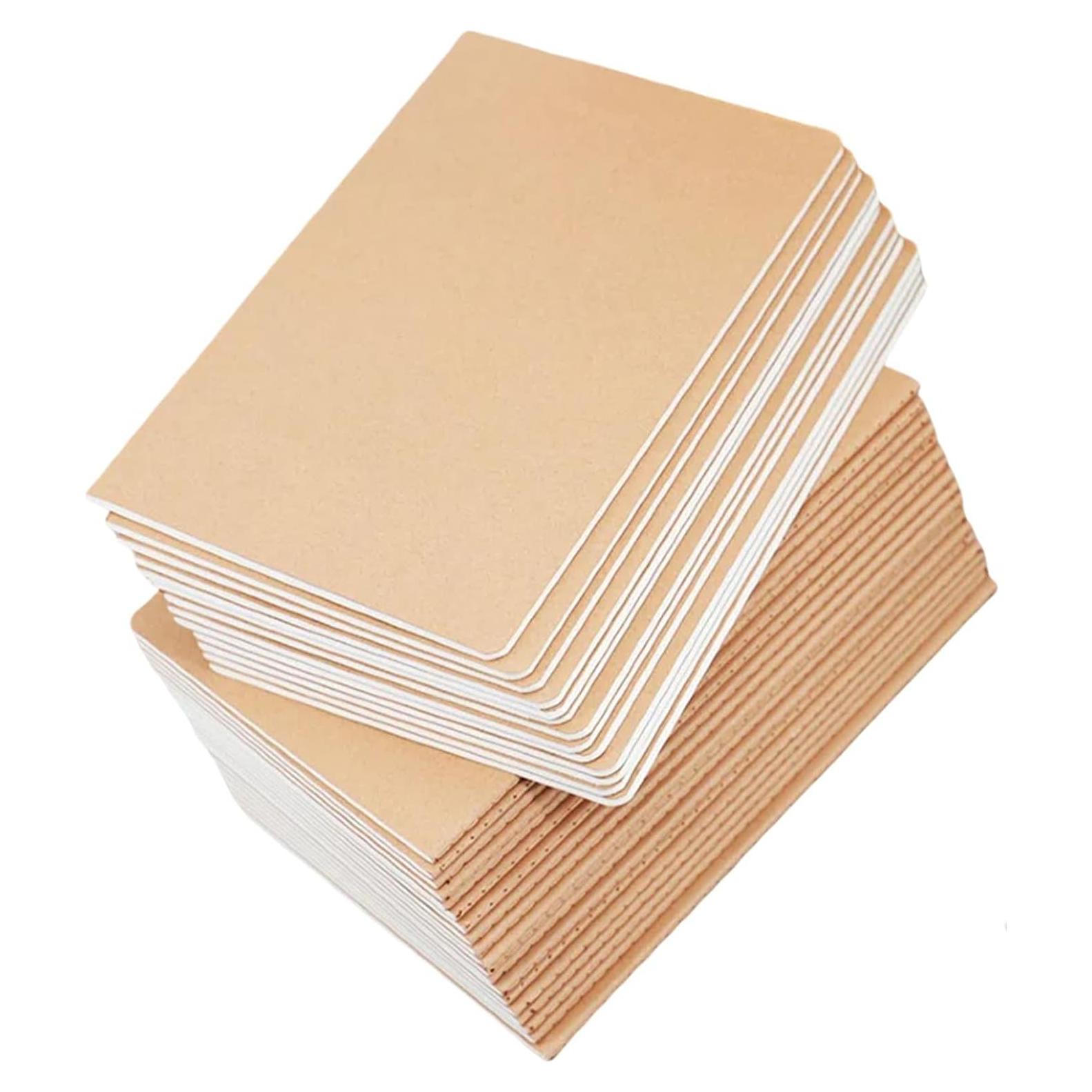 Paquete de 24 cuadernos rayados A5 Wotion 21x14.8 cm 60 páginas