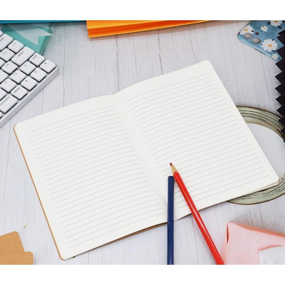 Paquete de 24 cuadernos rayados A5 Wotion 21x14.8 cm 60 páginas