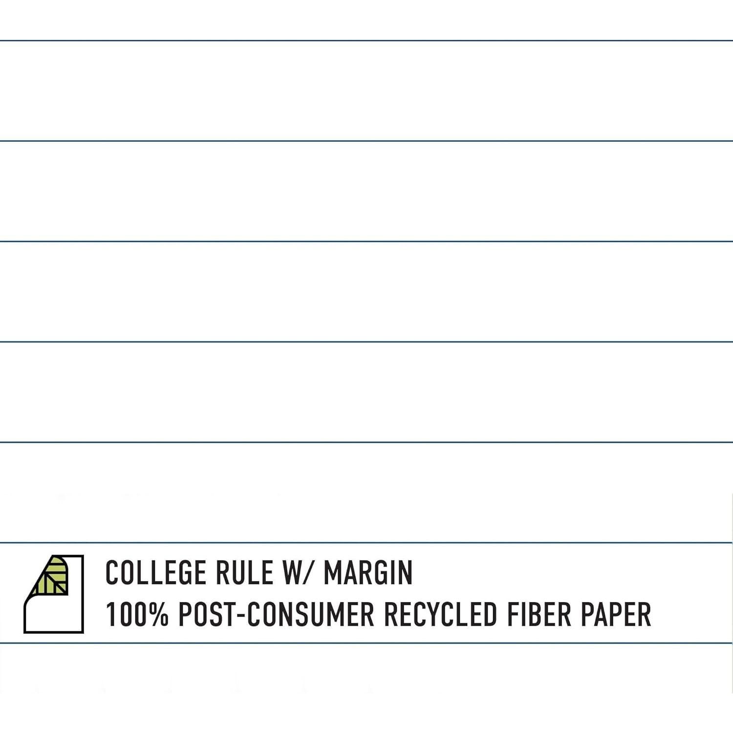 Cuadernos de Composición New Leaf Paper, Paquete de 4, 80 Hojas