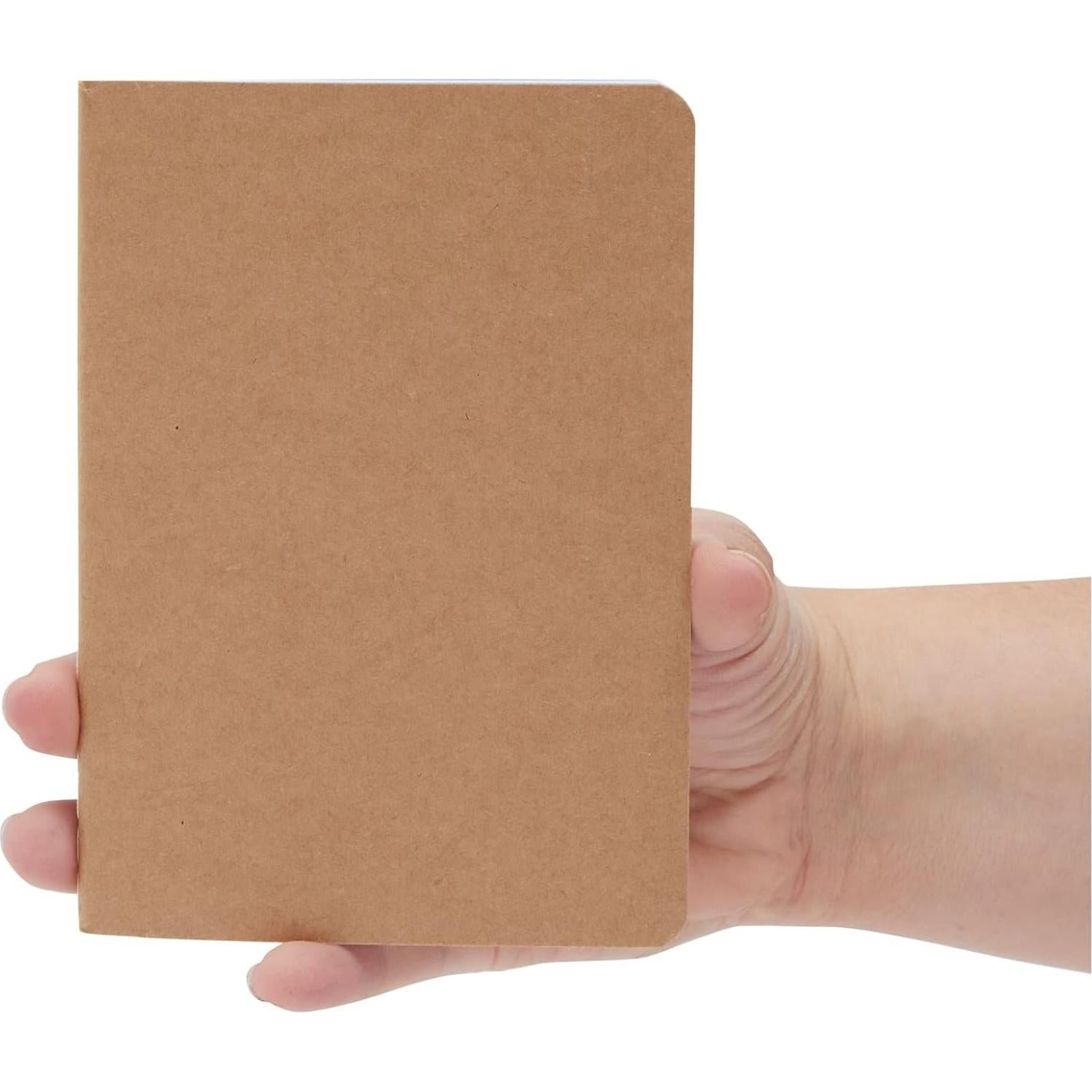 Cuadernos A6 Paper Junkie Kraft - Paquete de 12 Rayados