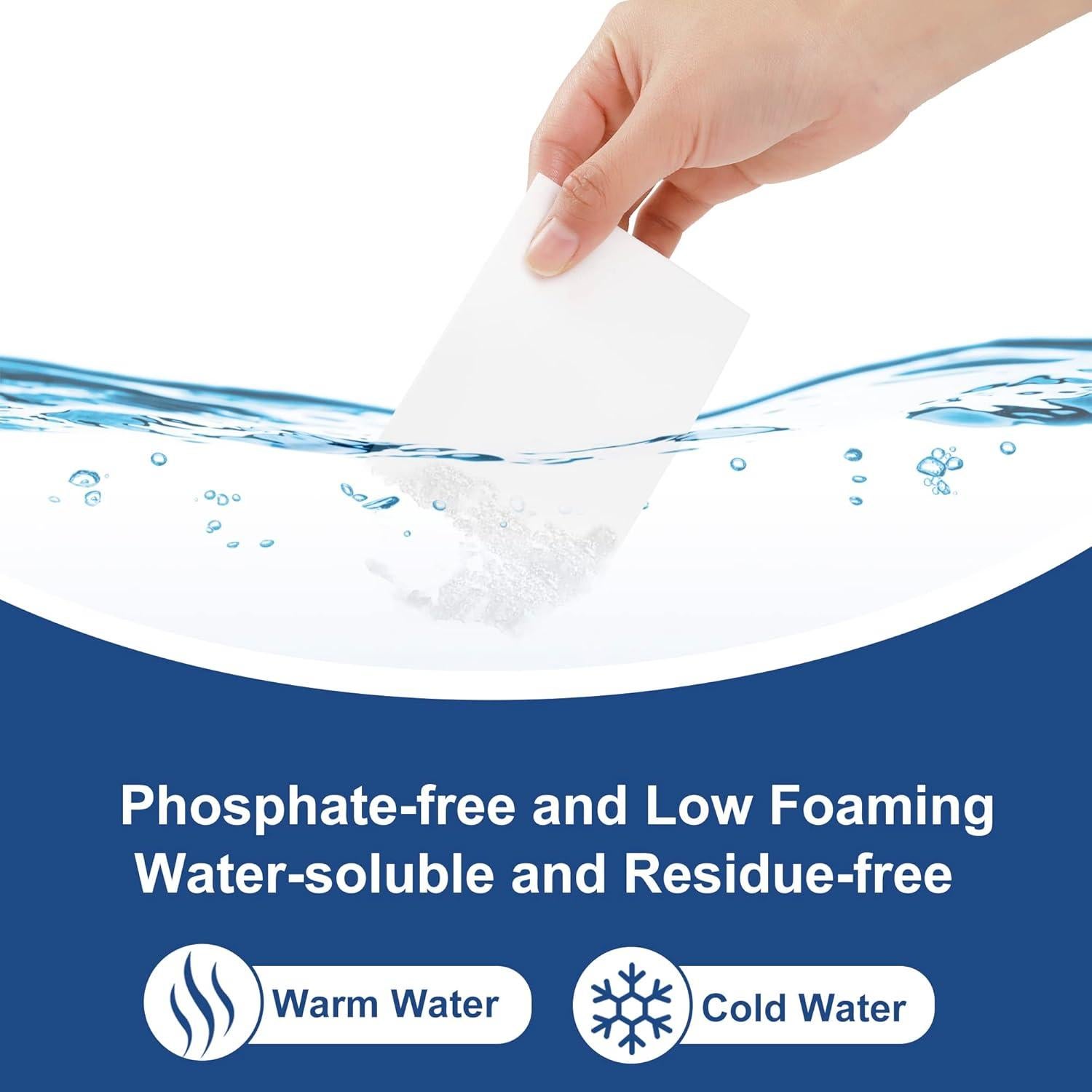 Hojas de detergente ecológicas Zimwin 200 cargas sin fragancia