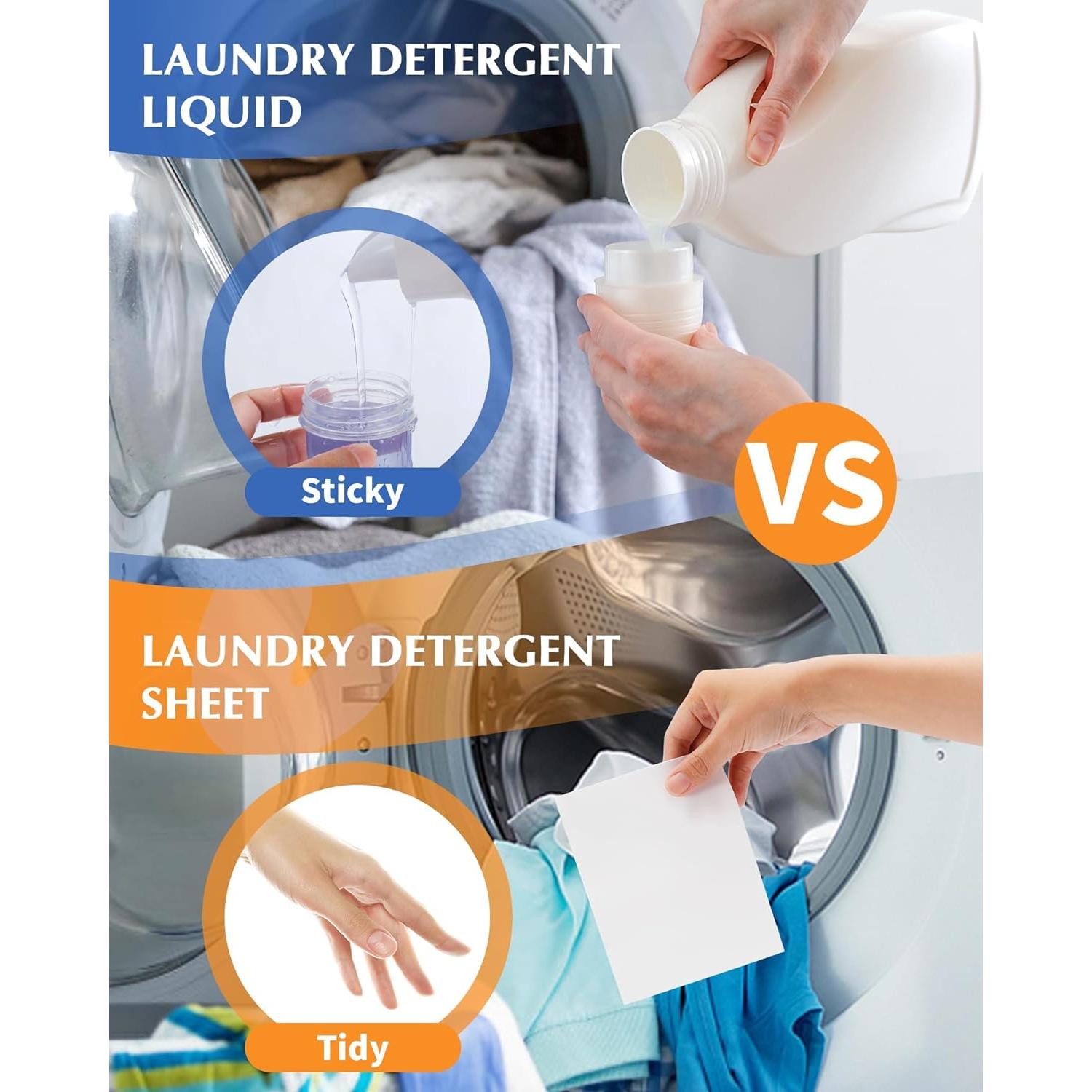 Hojas de Detergente para Ropa Bellaluce - 240 Cargas Ecológicas