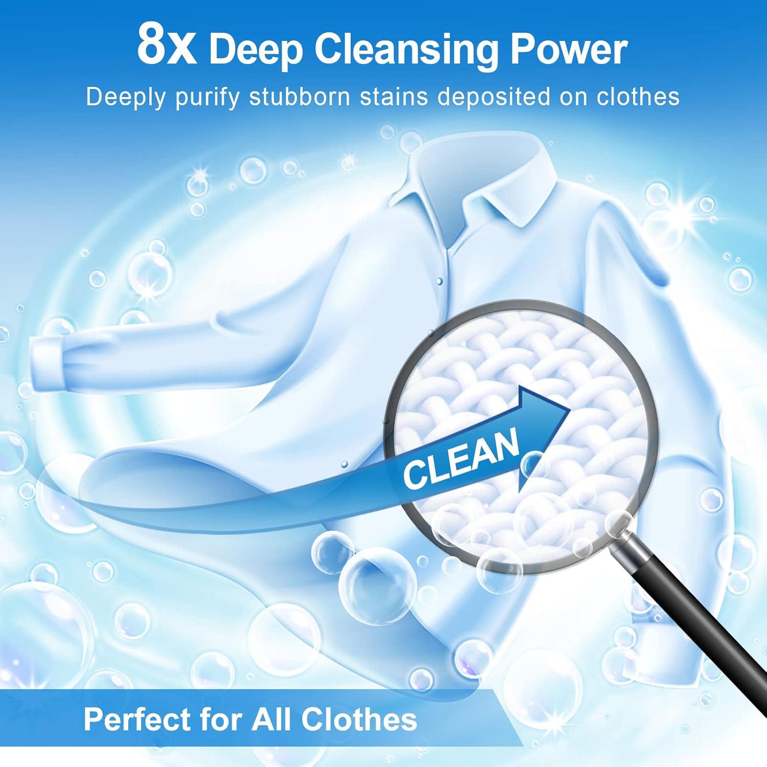 Hojas de detergente ecológico Binbata 128 cargas hipoalergénicas