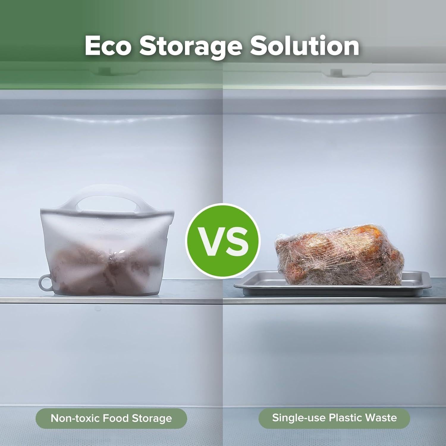 Bolsa de Vapor y Esterilizador de Silicona Haakaa 1250ml