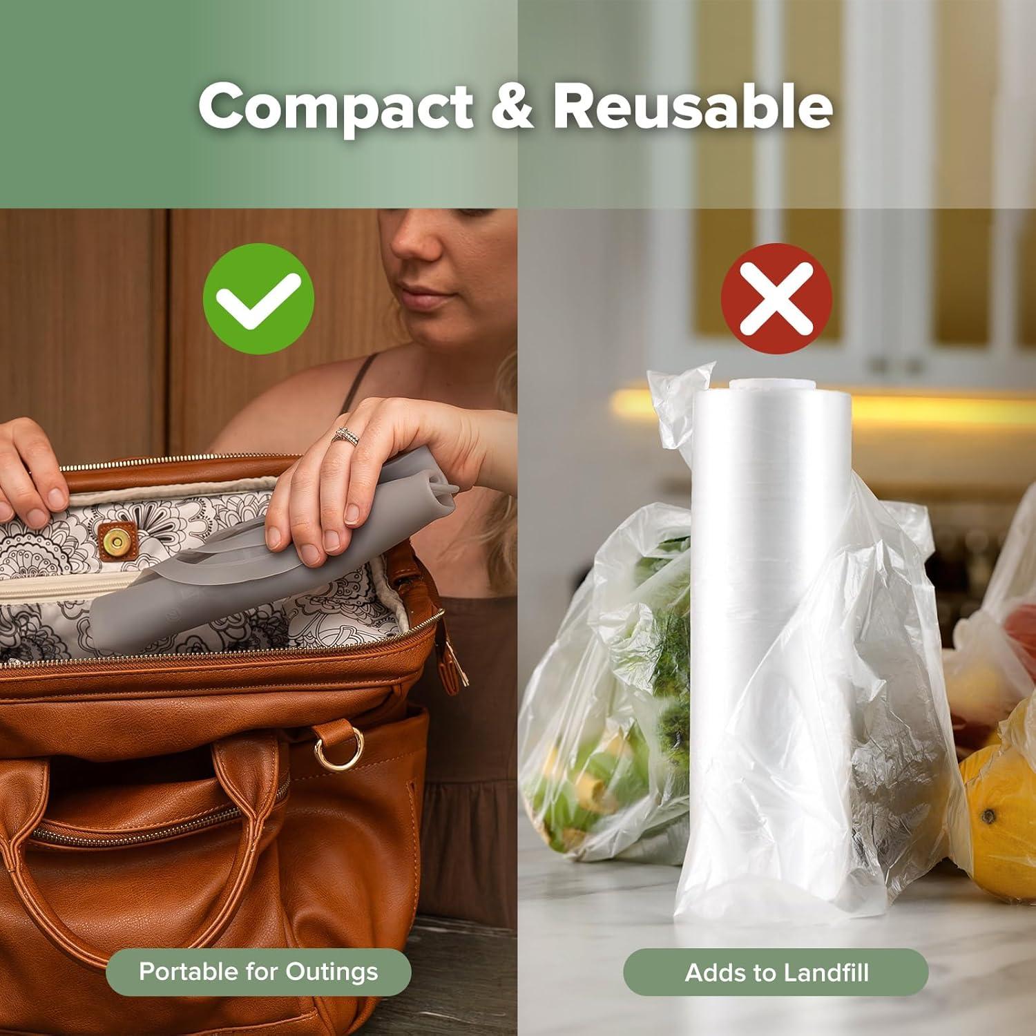 Bolsa de Vapor y Esterilizador de Silicona Haakaa 1250ml