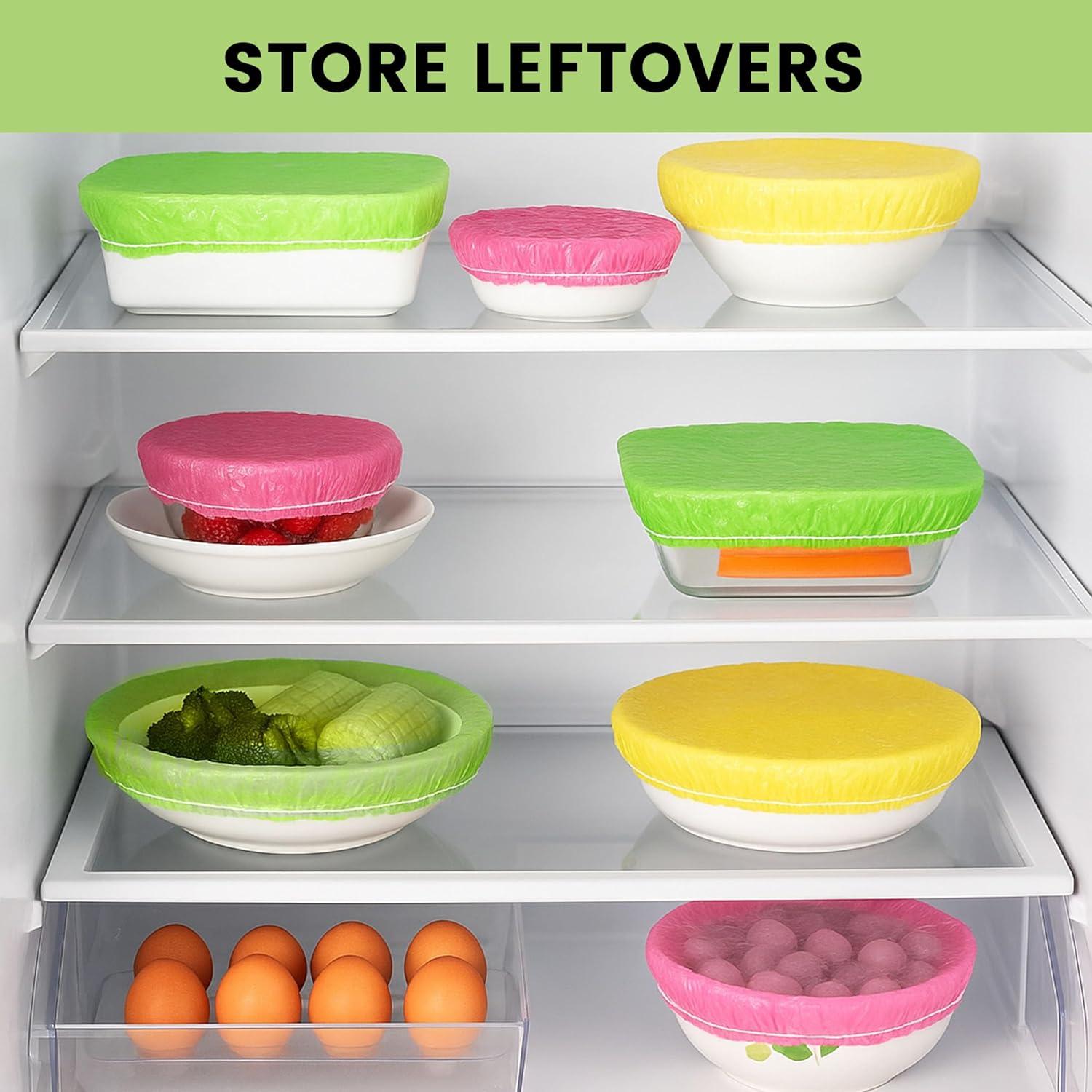 Cubiertas de Tazón Reutilizables HANSGO 120 Piezas 3 Tamaños