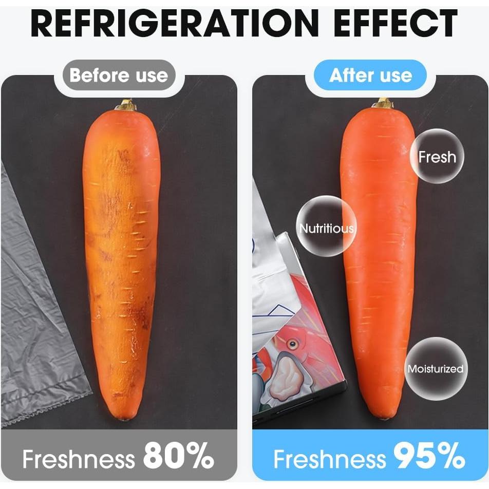 Bolsas de Almacenamiento Reutilizables Morekfly 20x13cm 10pcs