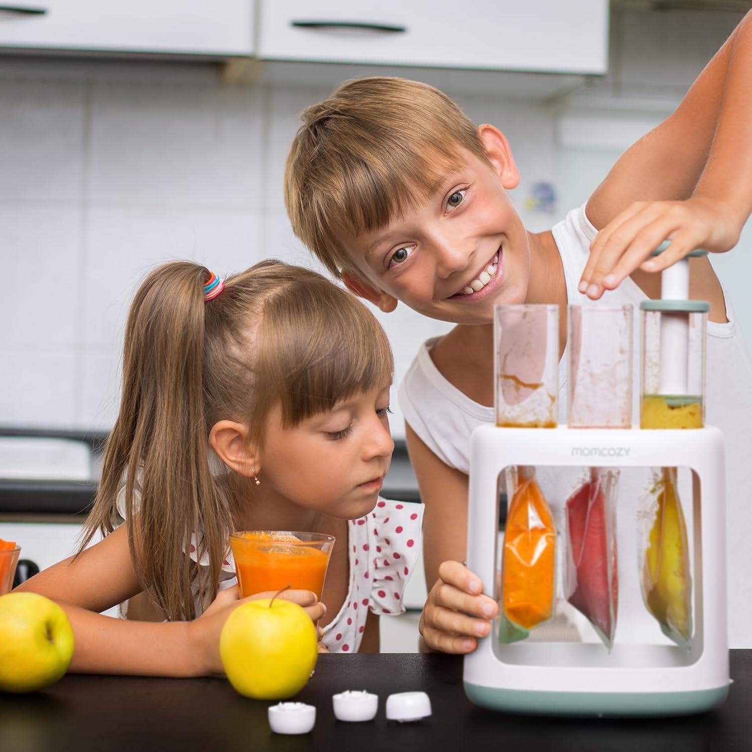 Bolsas Reutilizables para Comida Bebé Momcozy 148ml 10 Unidades