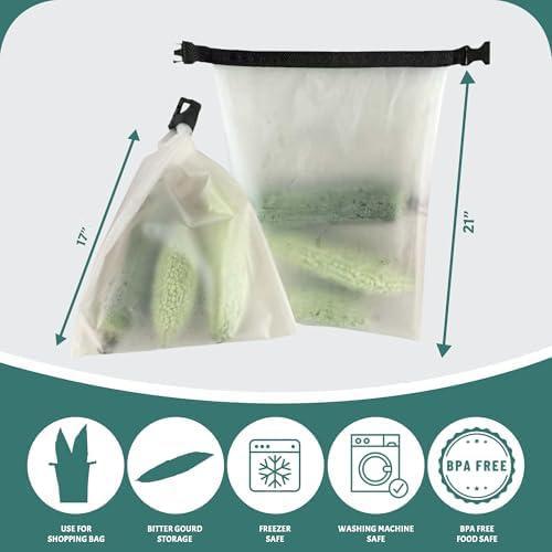 Bolsas Reutilizables para Pan Casero FUNSTITUTION 43x53cm 2PCS