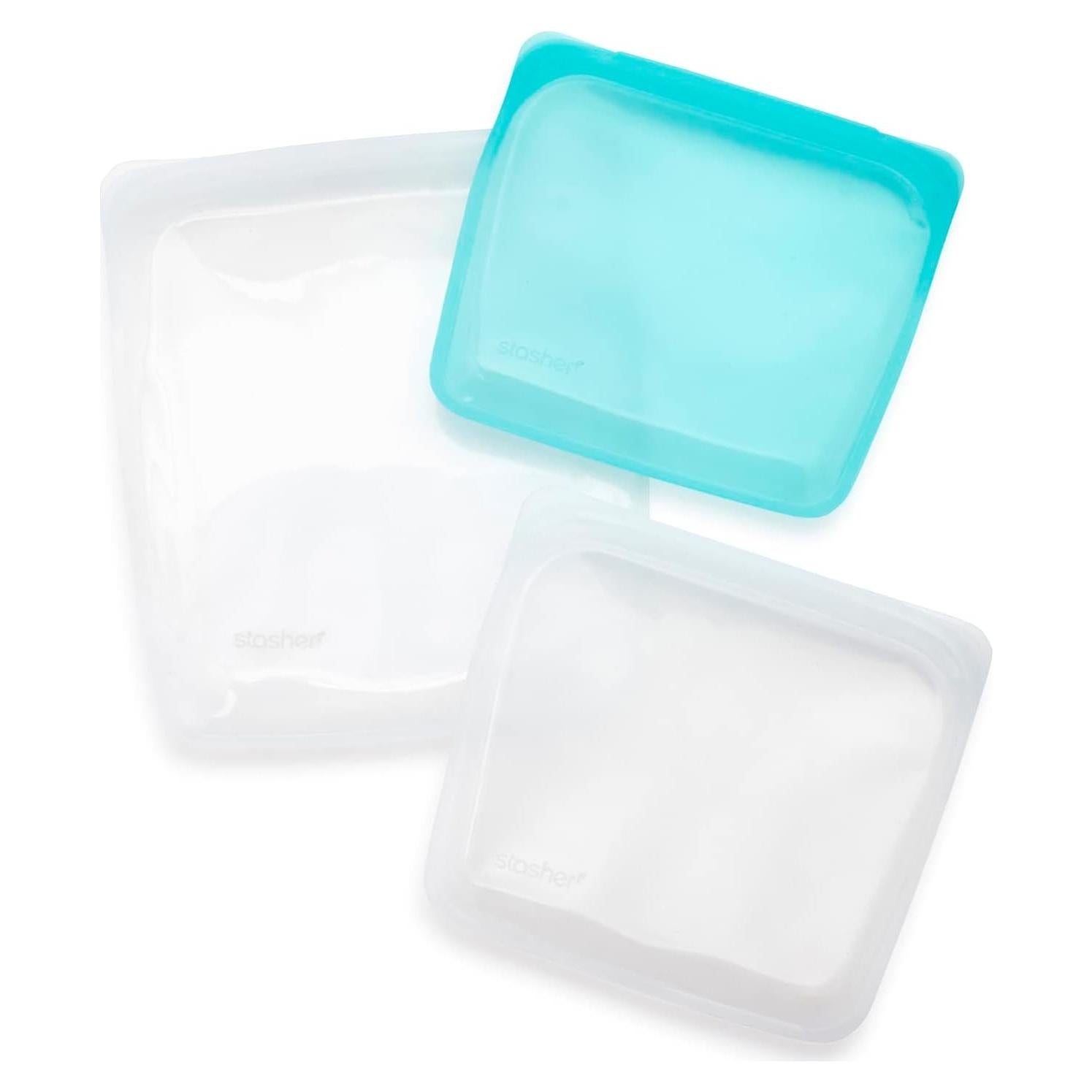 Bolsa de Silicona Reutilizable Stasher M Transparente 368g