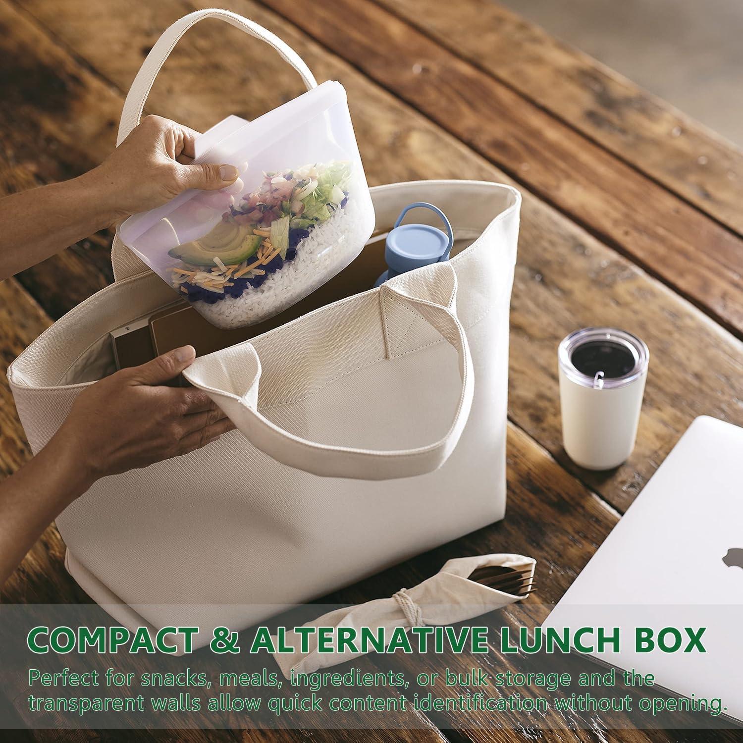 Bolsas de Almacenamiento de Silicona JUEJUEZI - 3 Tamaños