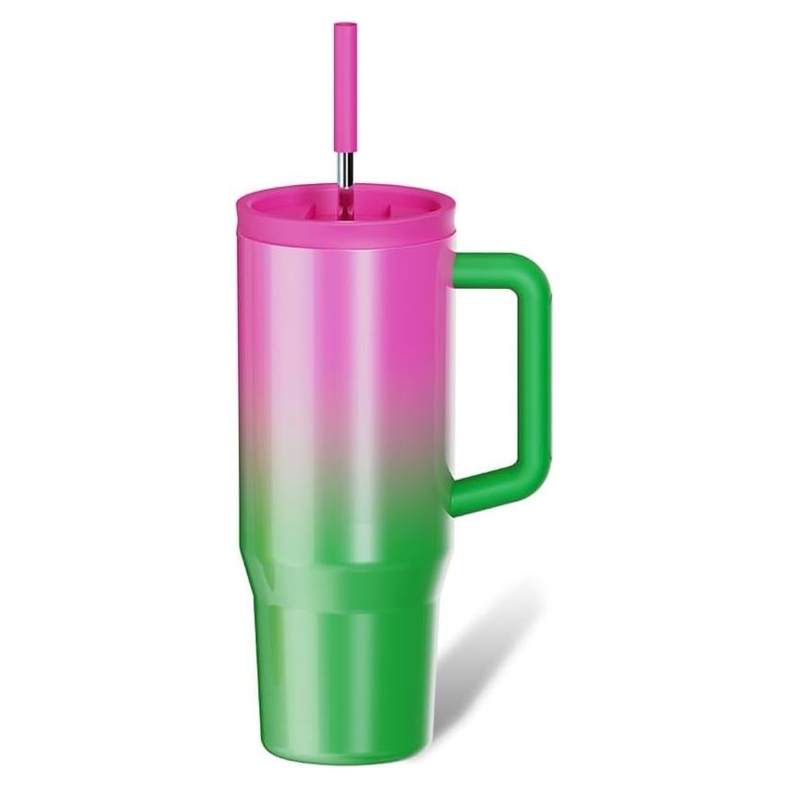 Taza de viaje ZZT 40 oz acero inoxidable a prueba de fugas