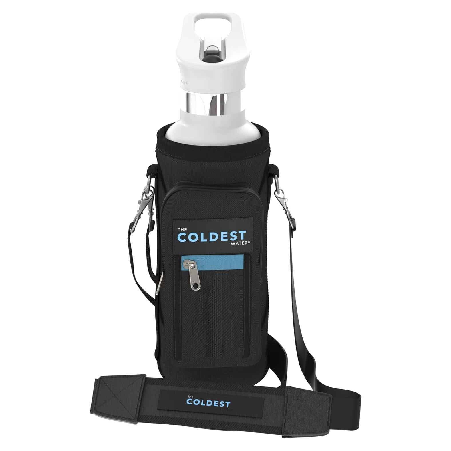 Bolsa Portabotellas The Coldest Water - Aislada 946 ml Negra
