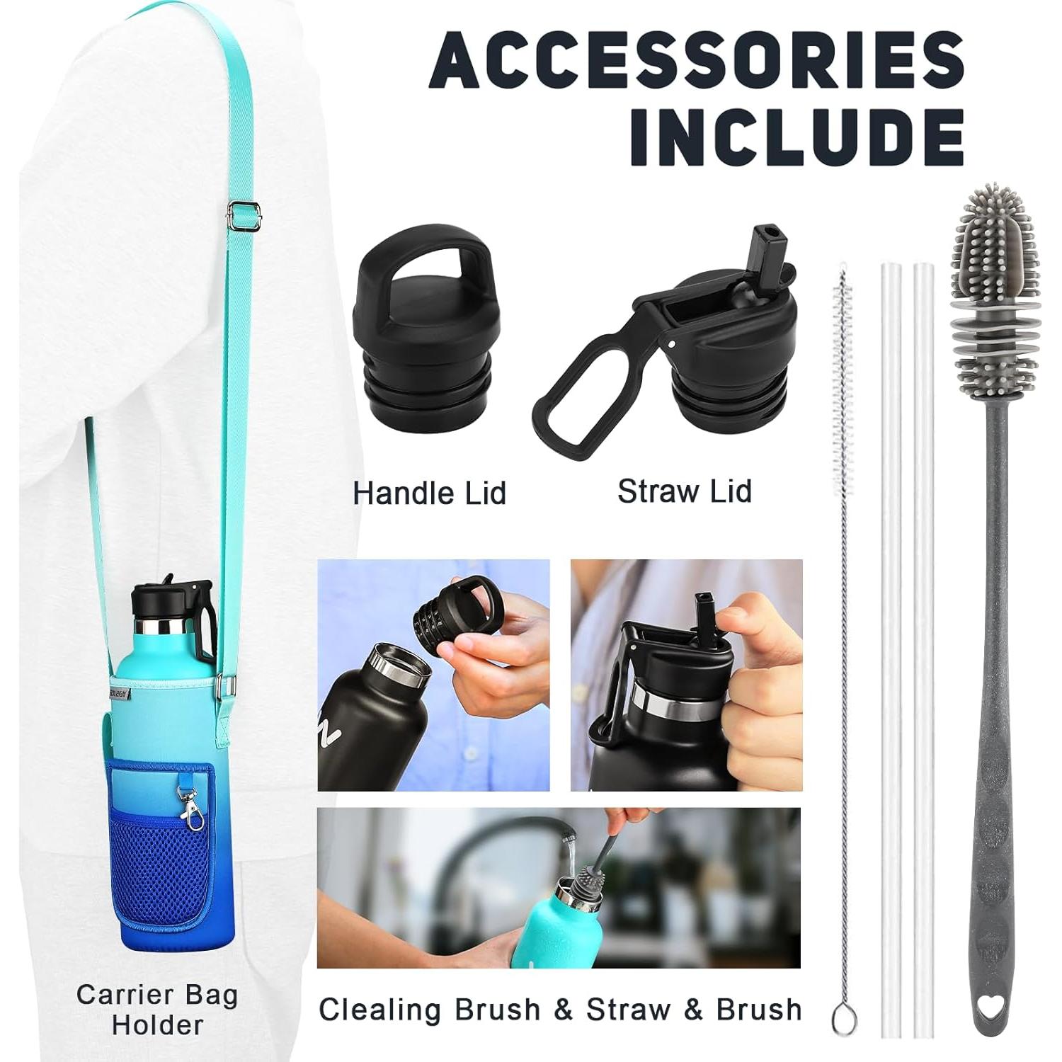 Botella de Agua Aislada Werewolves 0.62L Acero Inoxidable