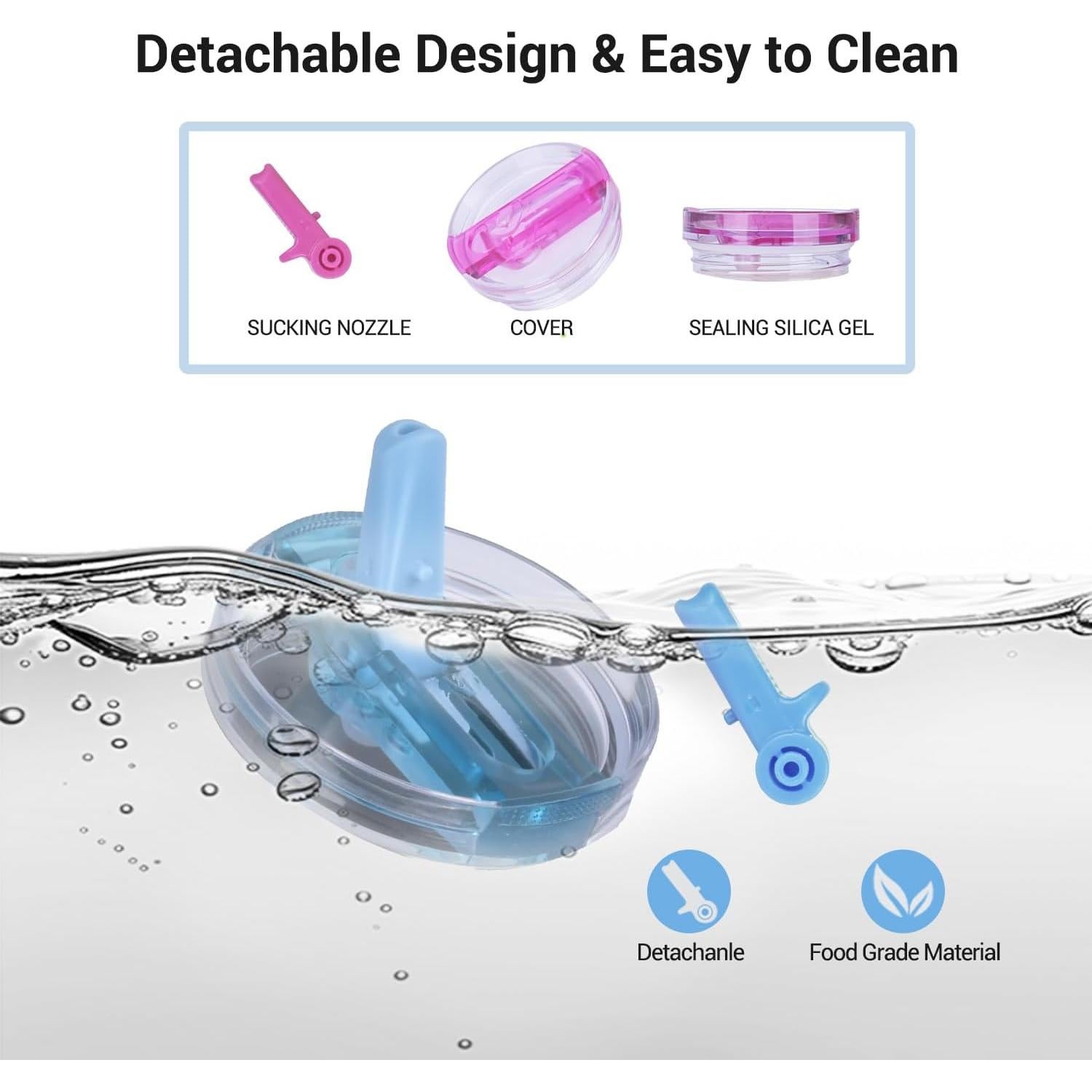 Vaso de Acero Inoxidable Chthen 40 oz Aislado a Prueba de Fugas