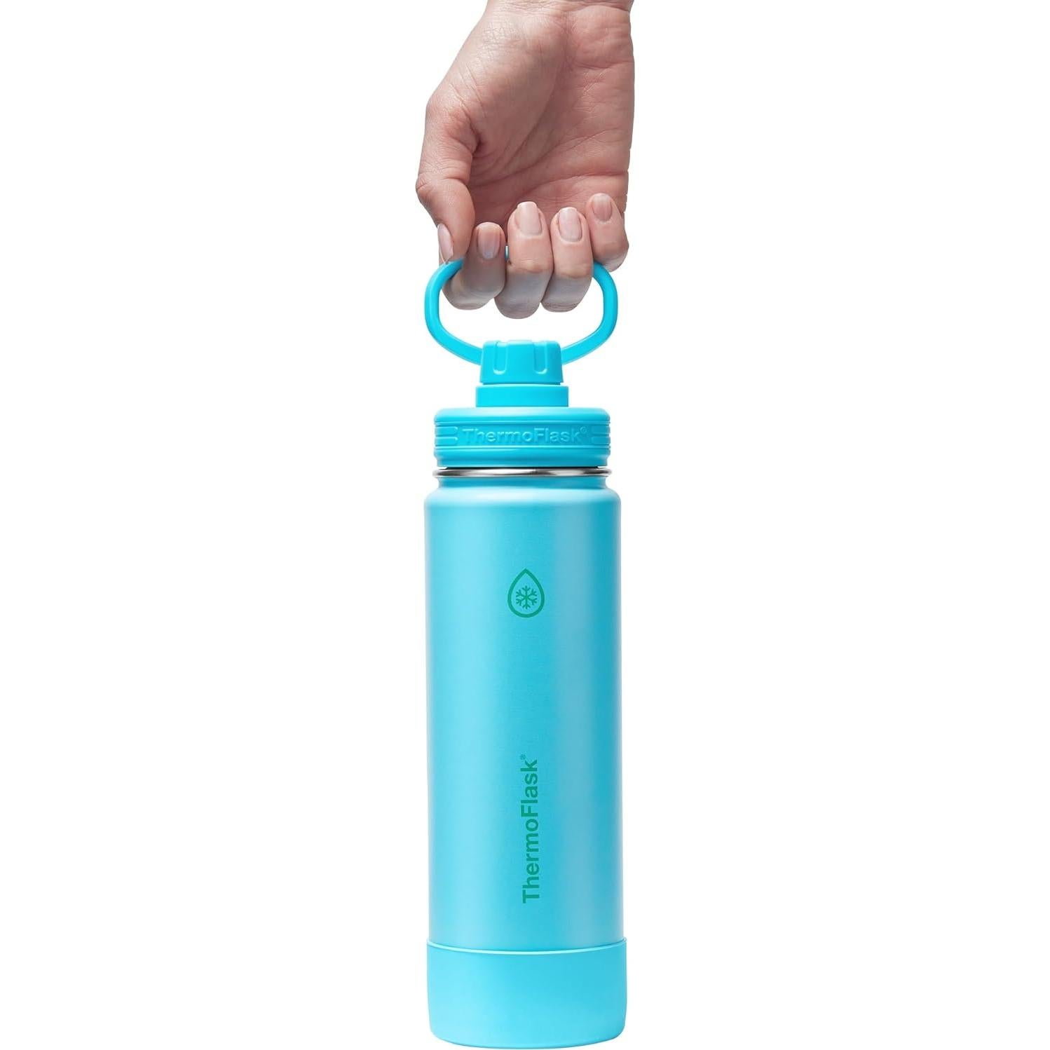 Botella de Agua ThermoFlask 710 ml Acero Inoxidable Azul