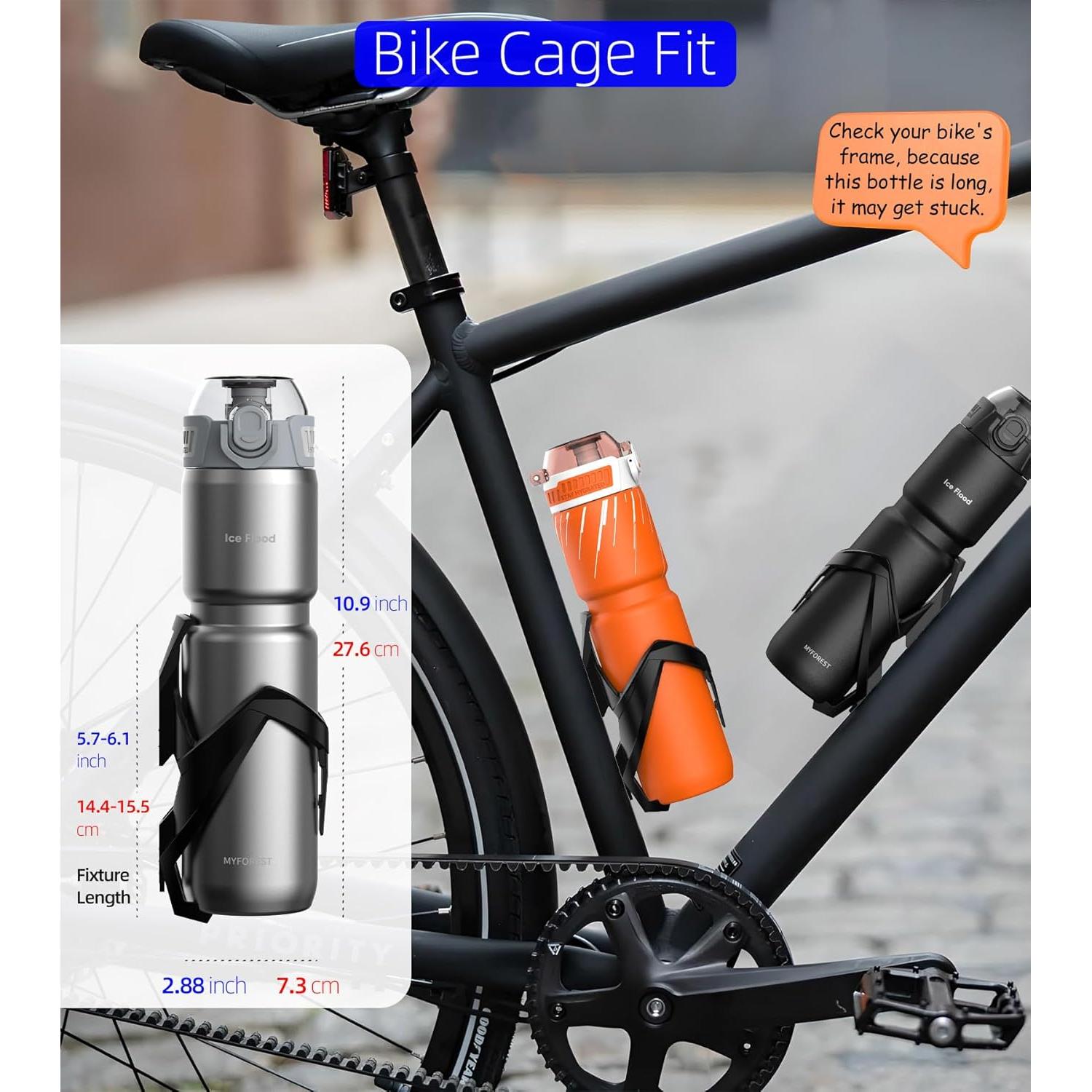 Botella de Agua Aislada MYFOREST 700ml Acero Quirúrgico