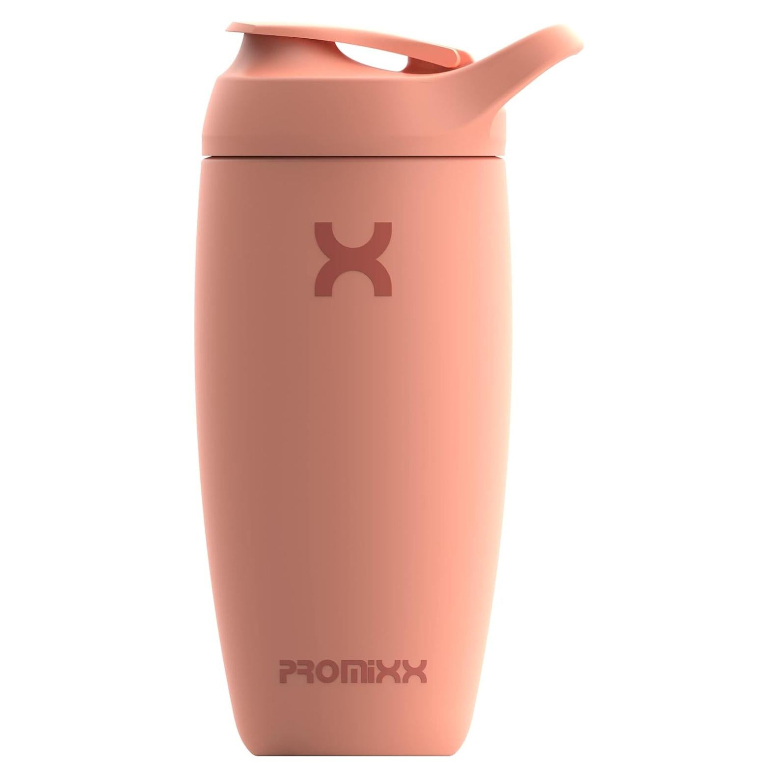 Botella Mezcladora Aislada Promixx Pursuit 550ml Coral