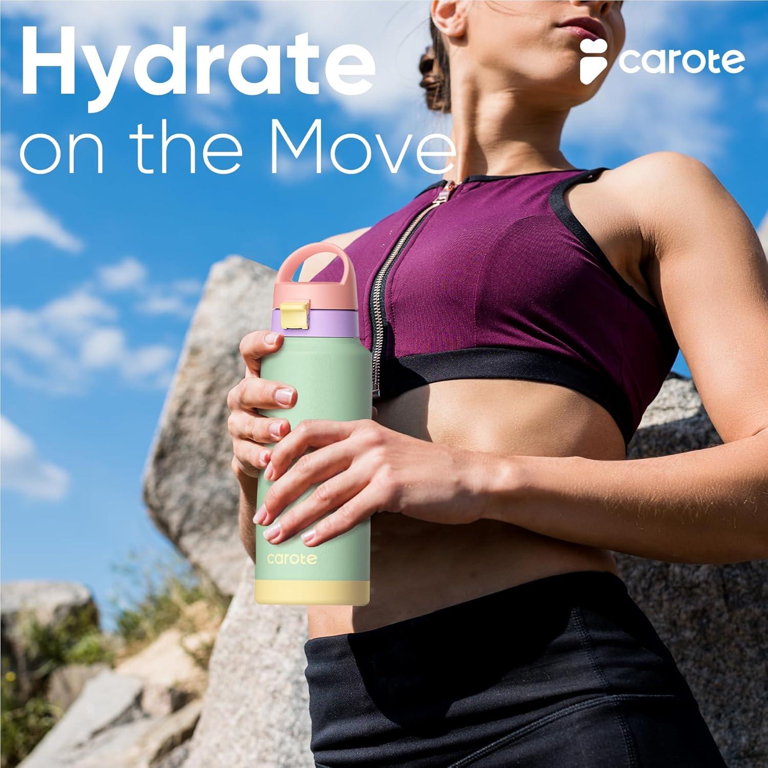 Juego de 3 Botellas de Agua Aisladas CAROTE 32/32/40 oz