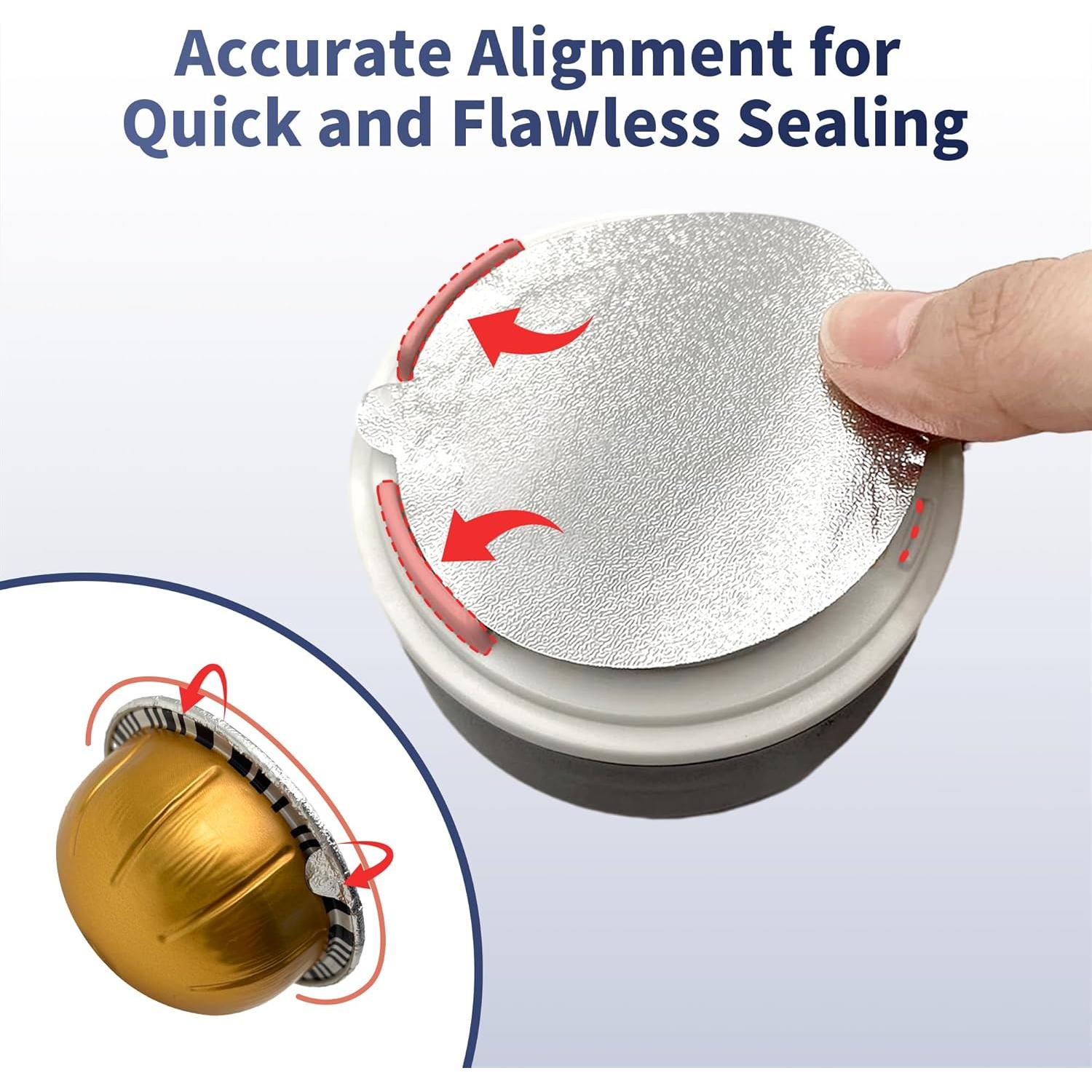 Kit de Cápsulas Reutilizables Sootozy para Nespresso Vertuo