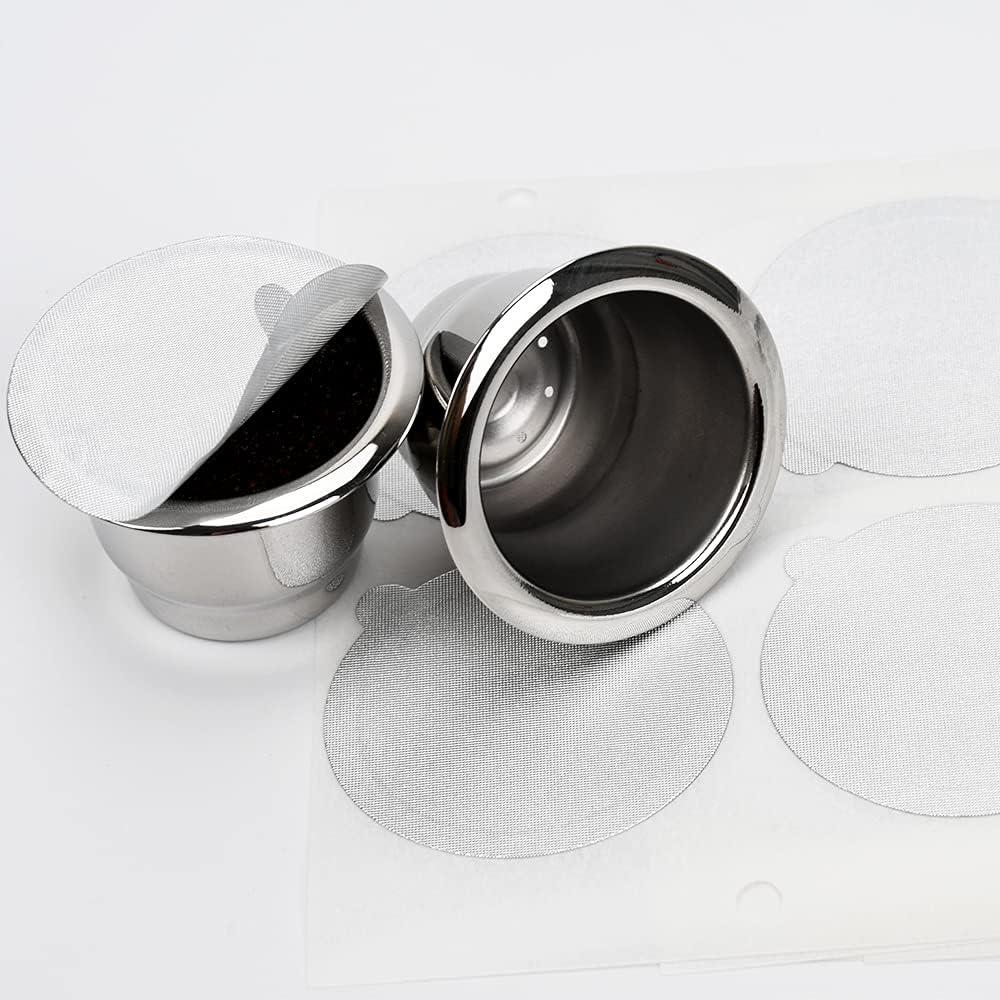 Cápsulas Reutilizables PHMEZLF para Nespresso Original, 6pcs