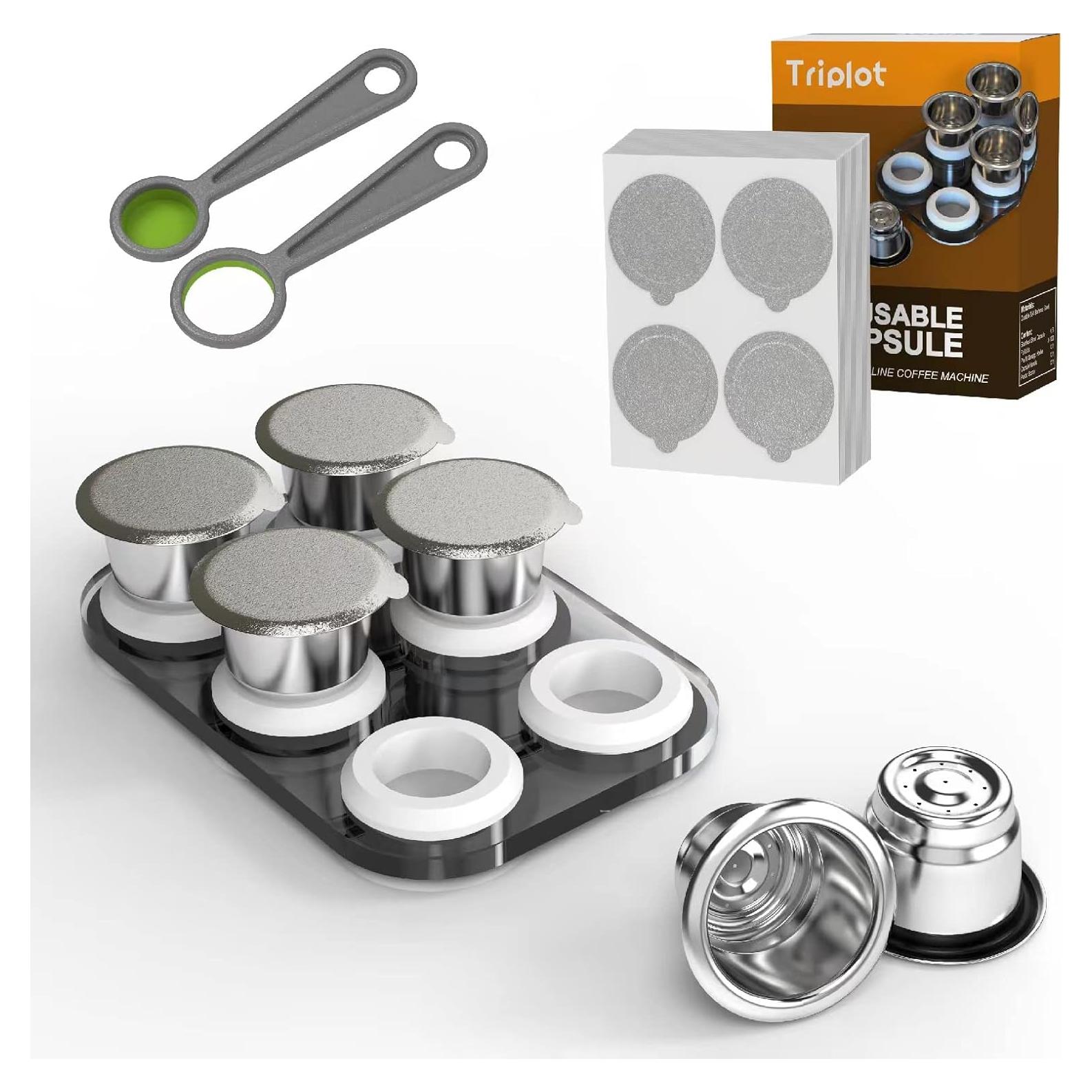 Cápsulas Reutilizables Triplot para Nespresso OriginalLine - 6 Pcs