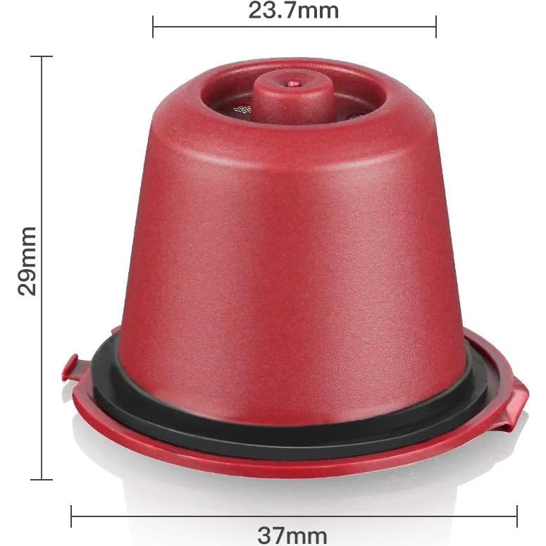 Cápsulas de Café Reutilizables BENFUCHEN para Nespresso OriginalLine - 6 Unidades