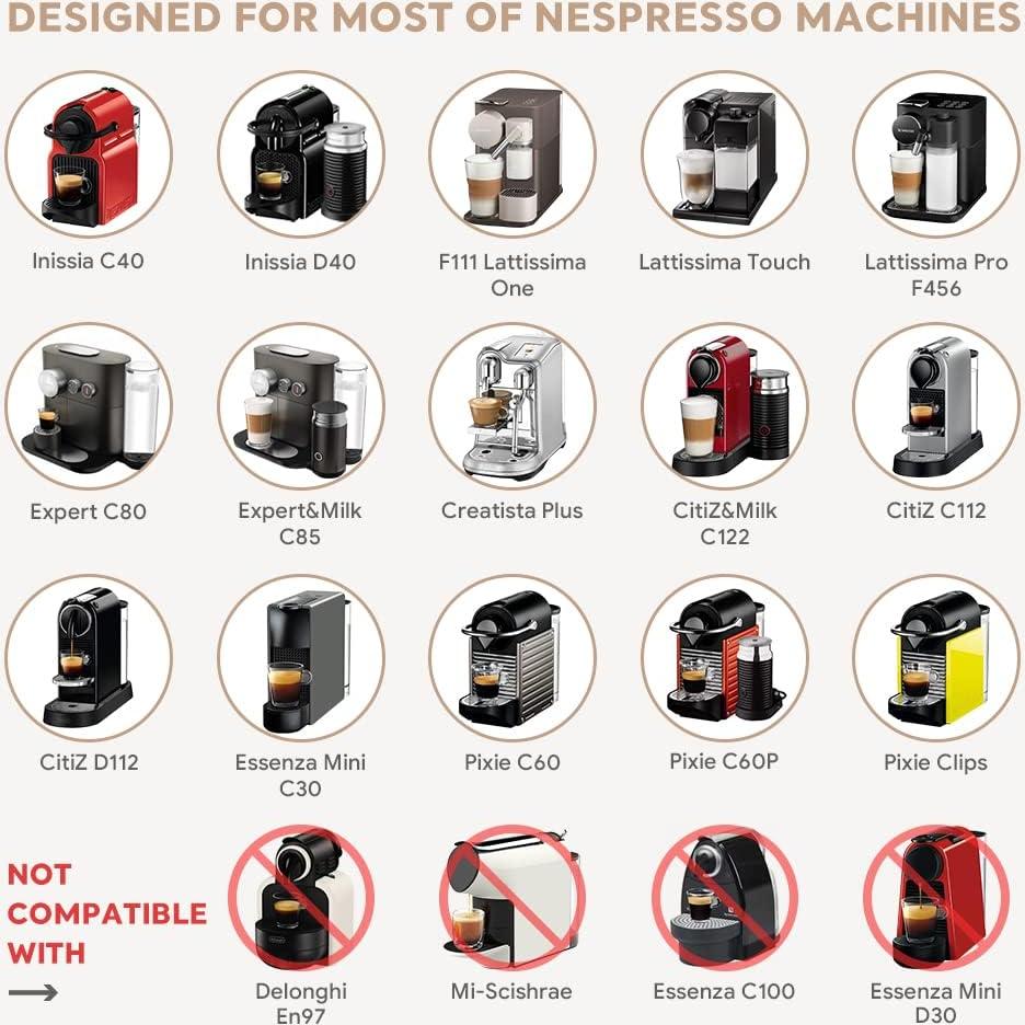 Cápsulas de café reutilizables i Cafilas para Nespresso Original