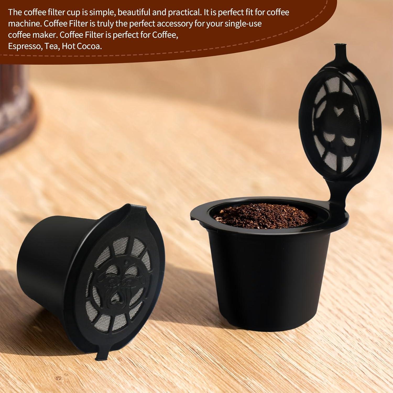 Cápsulas de Espresso Reutilizables ChangTa - 6 Unidades para Nespresso