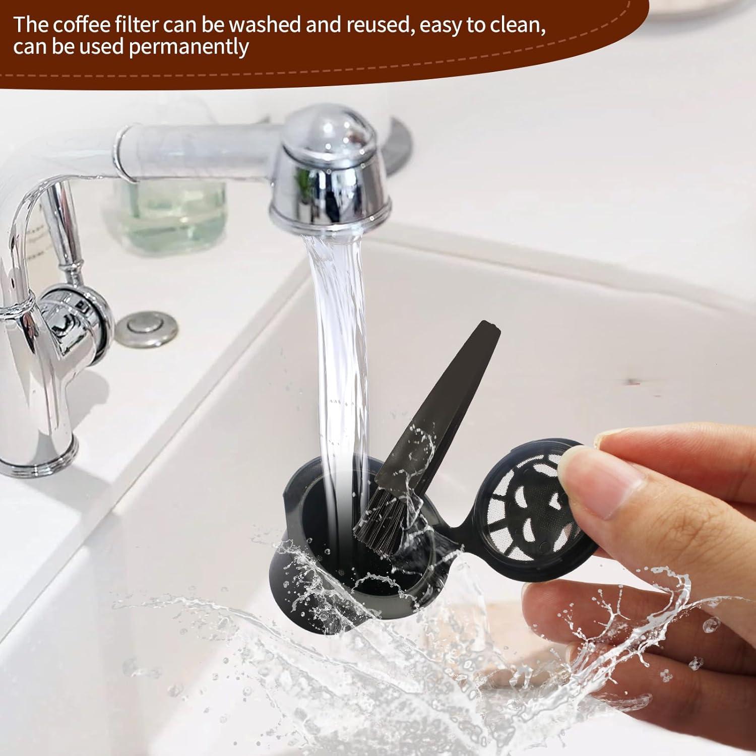 Cápsulas de Espresso Reutilizables ChangTa - 6 Unidades para Nespresso