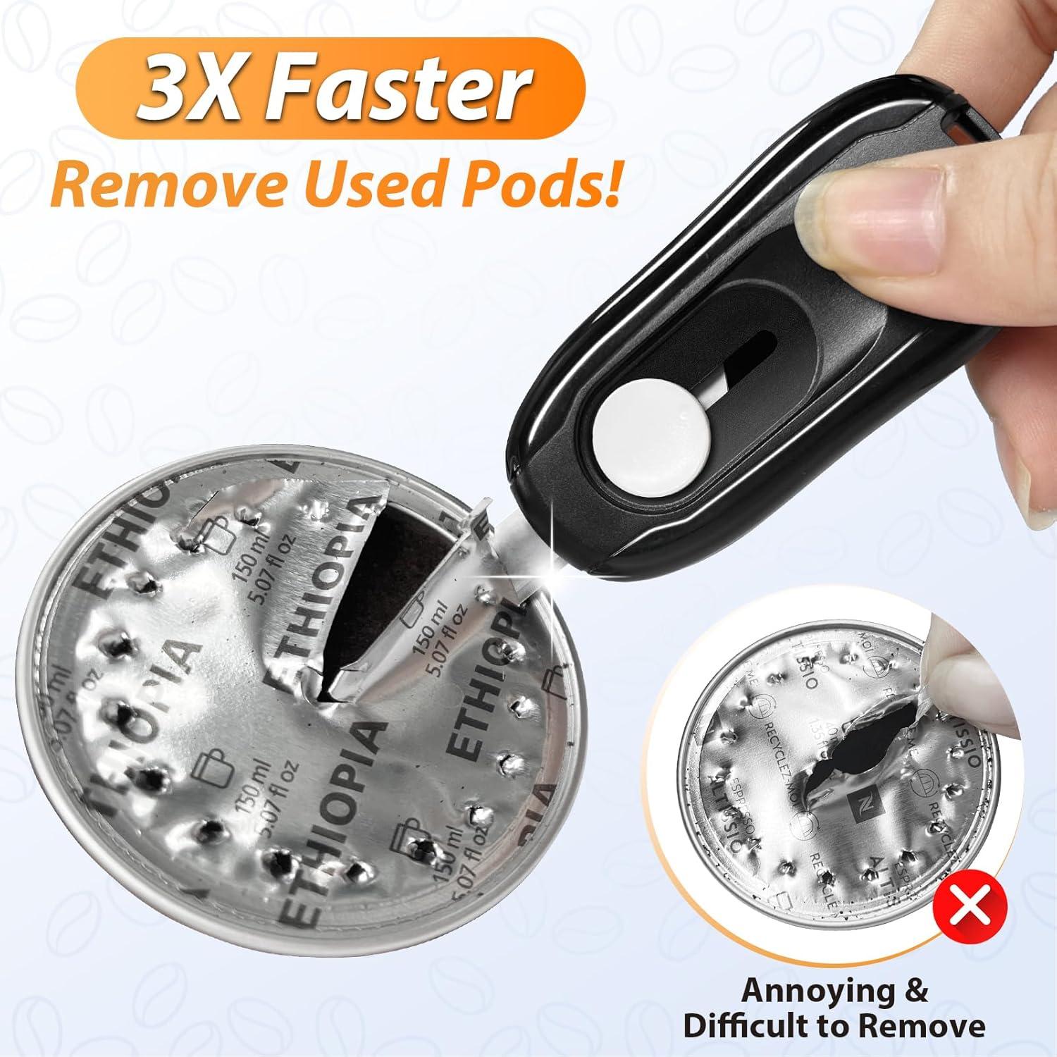 Kit de Cápsulas Reutilizables AANQQ para Nespresso Vertuo