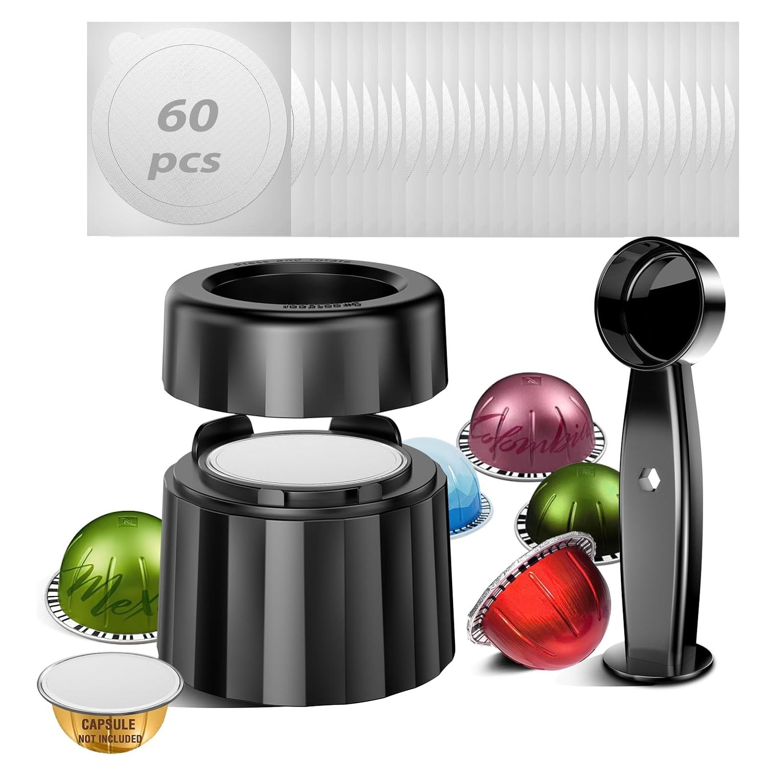 Kit de Cápsulas Reutilizables Nespresso Vertuo SWEETDEER