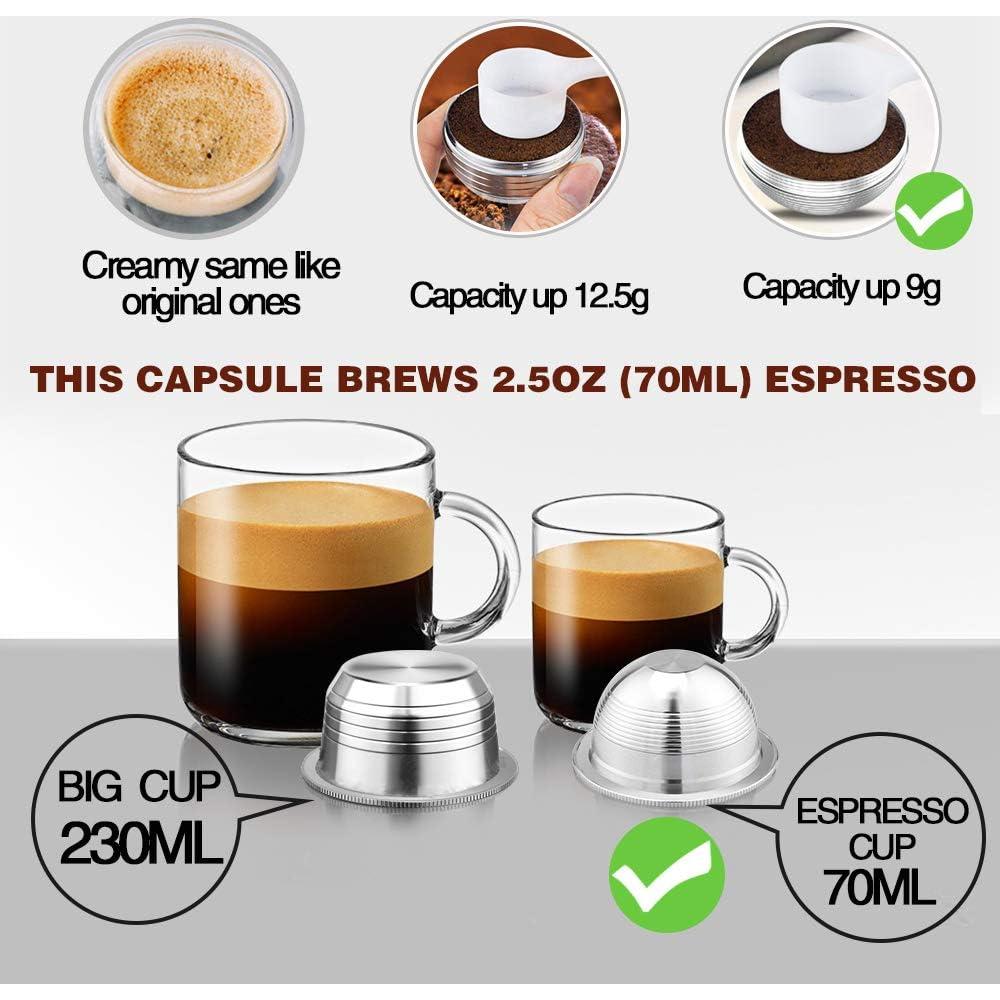 Cápsula de Café Reutilizable CAPMESSO Acero Inoxidable 74.9 ml