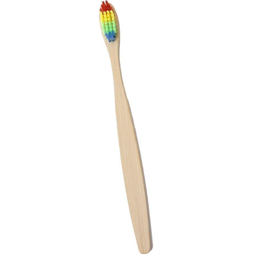 Cepillo de Dientes de Bambú Magik 20 Pcs Orgánico Arcoíris