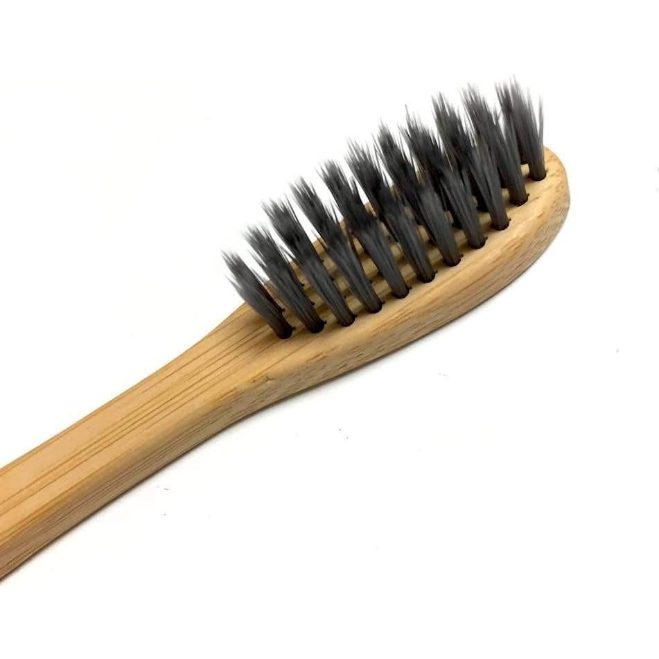 Set 4 Cepillos de Dientes de Bambú Barebu - Ecológicos y Biodegradables