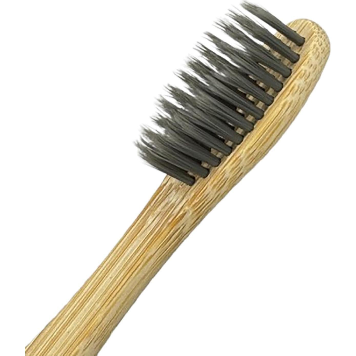 Cepillos de Dientes de Bambú Biodegradables Crust Care - Paquete de 5