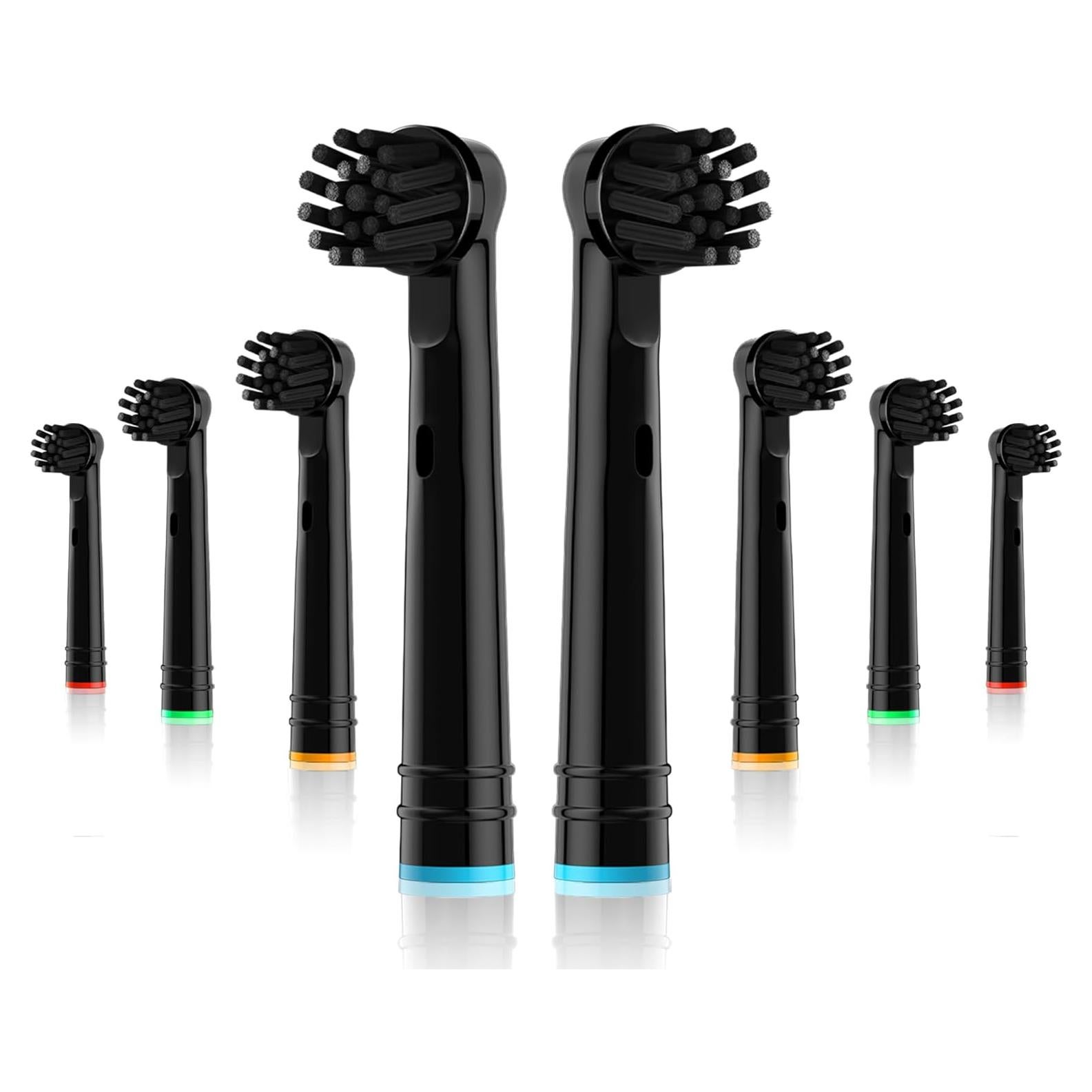 Cabezas de cepillo Oral-B WHUPPSI 8PCS Carbón Bambú